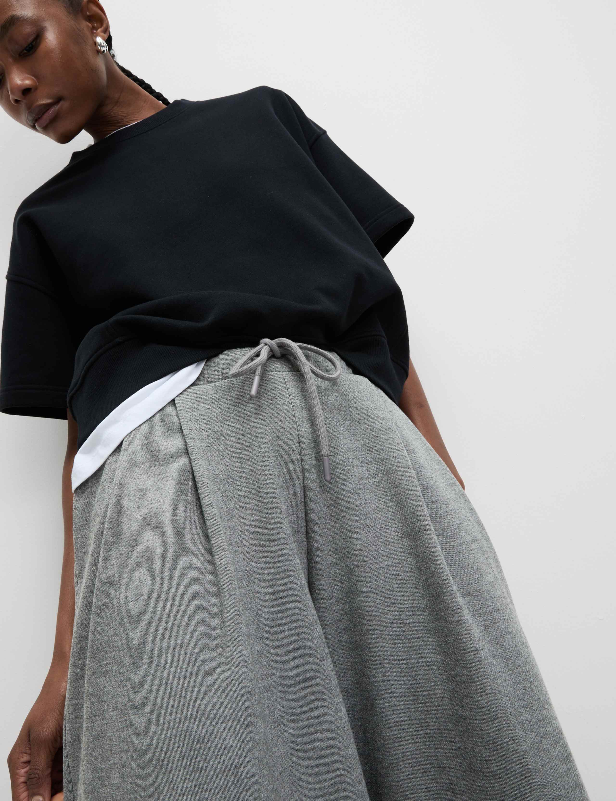 Super Wide Leg Palazzo Joggers 4 of 5