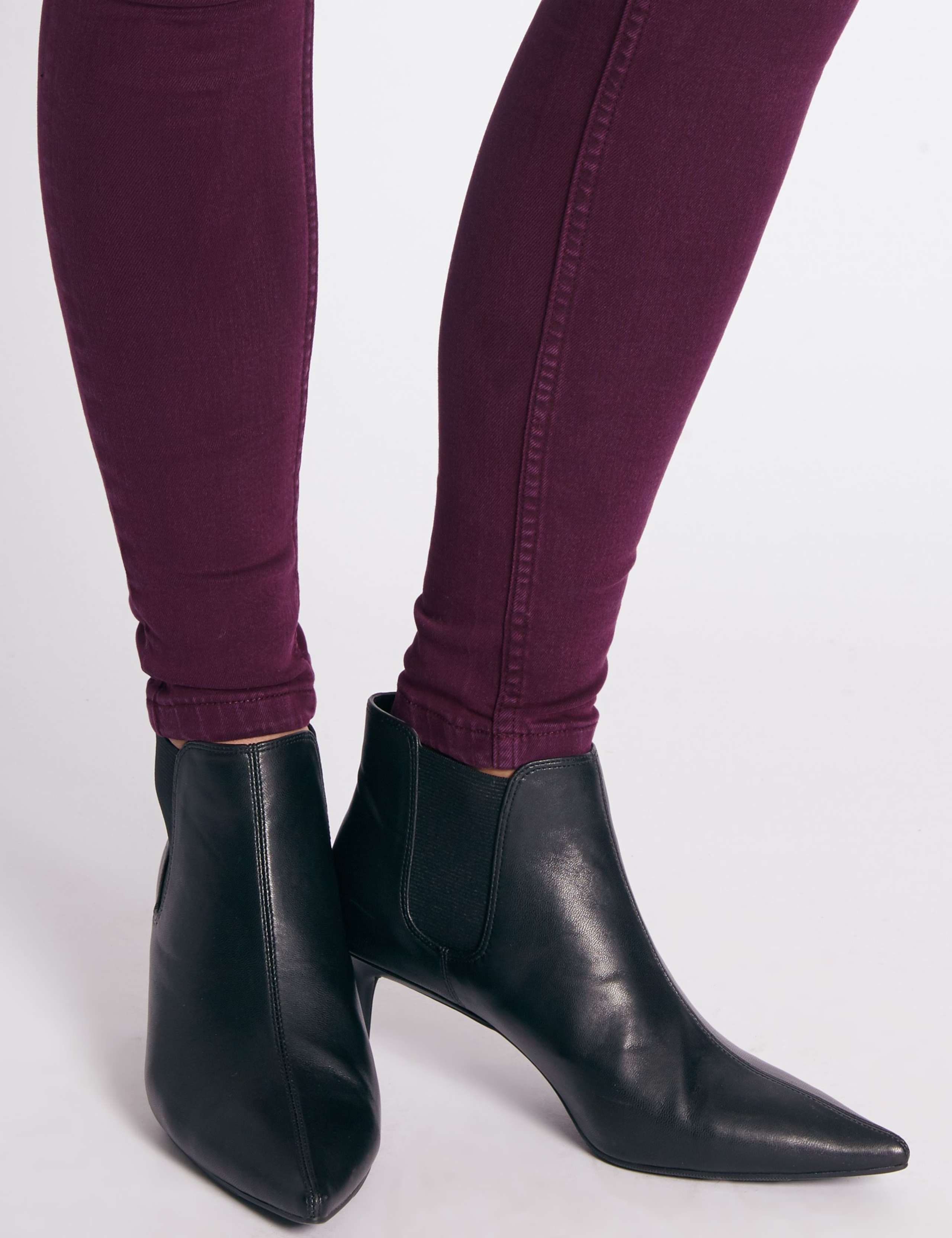 Tencel™ Blend Mid Rise Super Skinny Jeans 6 of 6