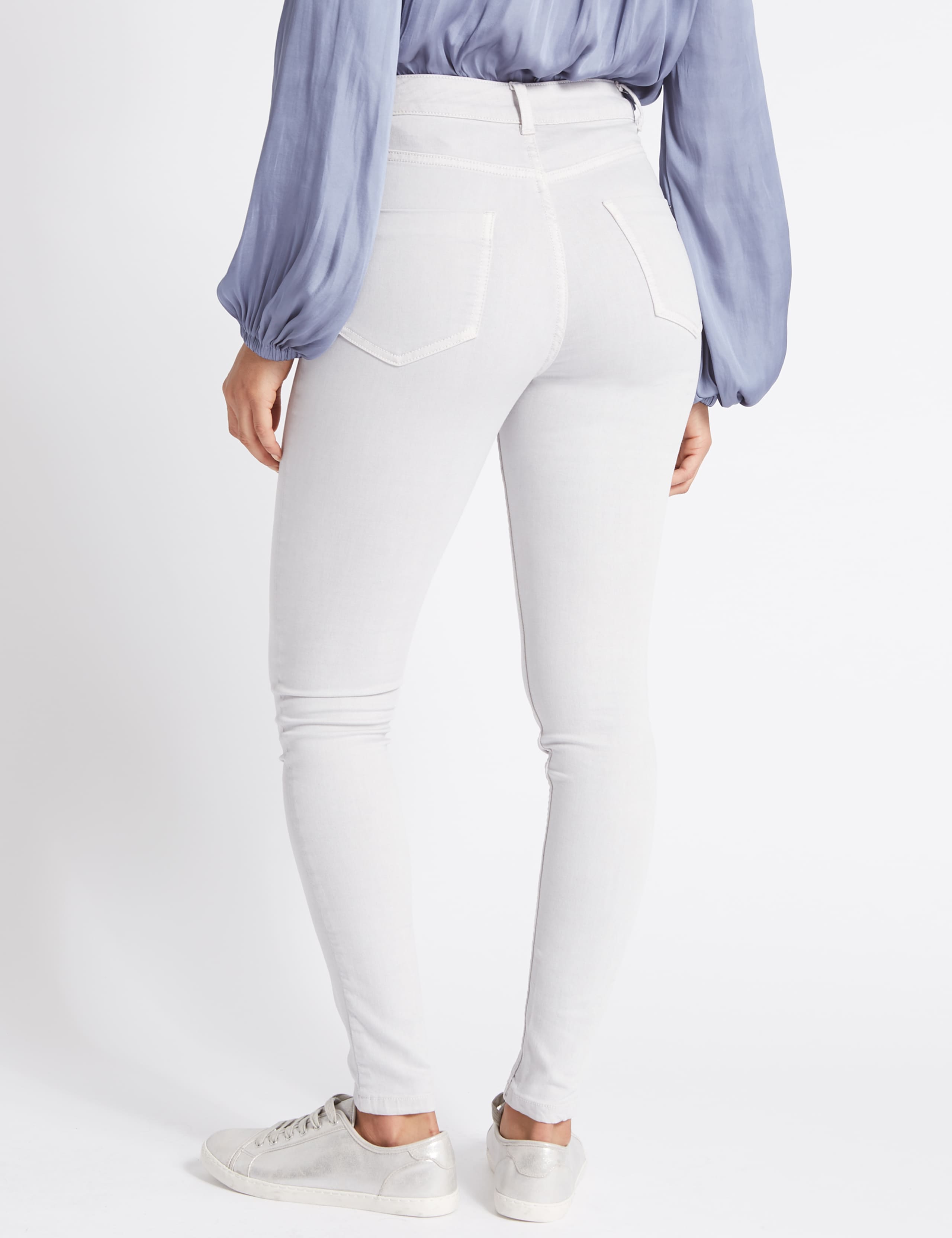 Tencel™ Blend Mid Rise Super Skinny Jeans 3 of 5