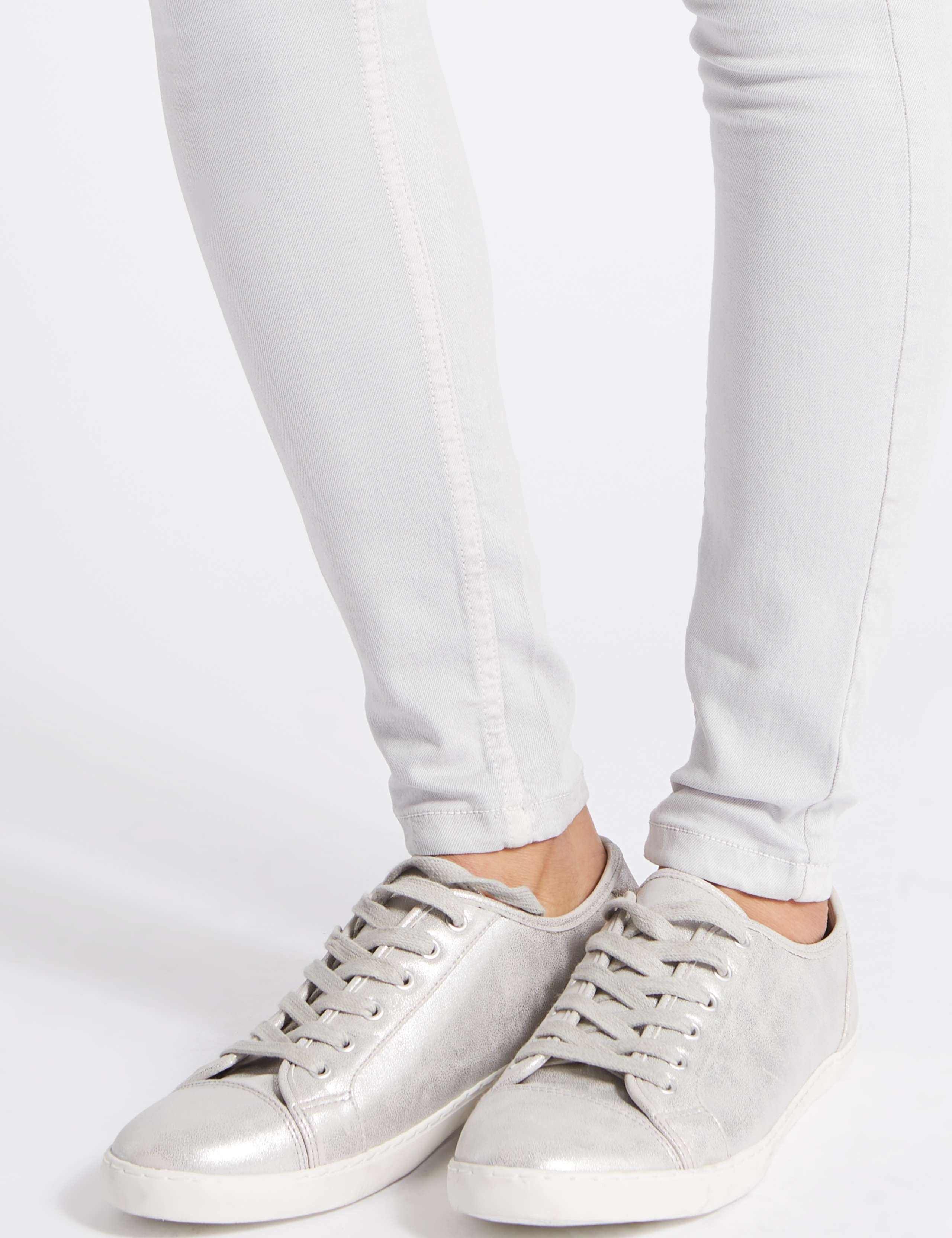 Tencel™ Blend Mid Rise Super Skinny Jeans 5 of 5