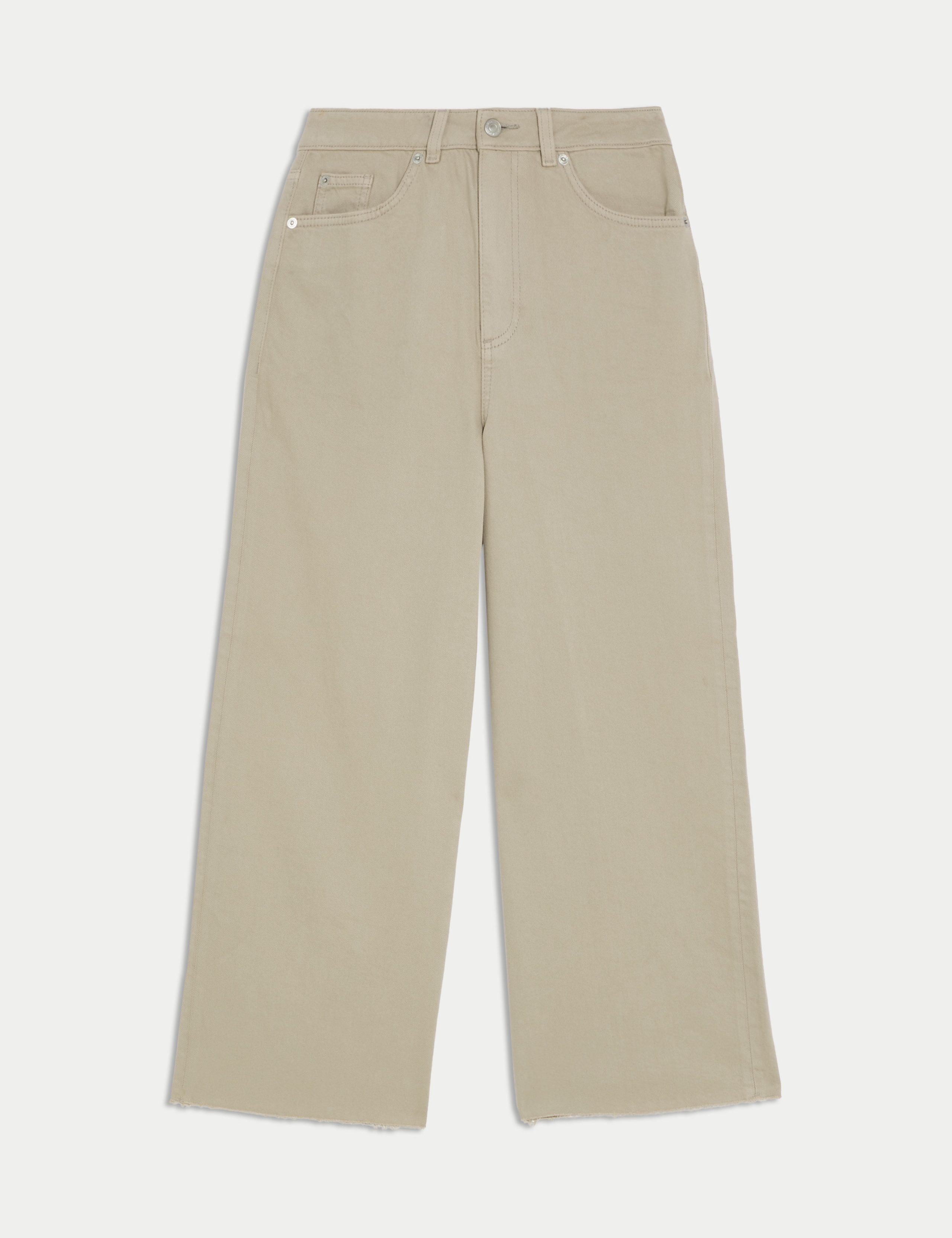 Wide Leg Cropped Jeans 2 of 6