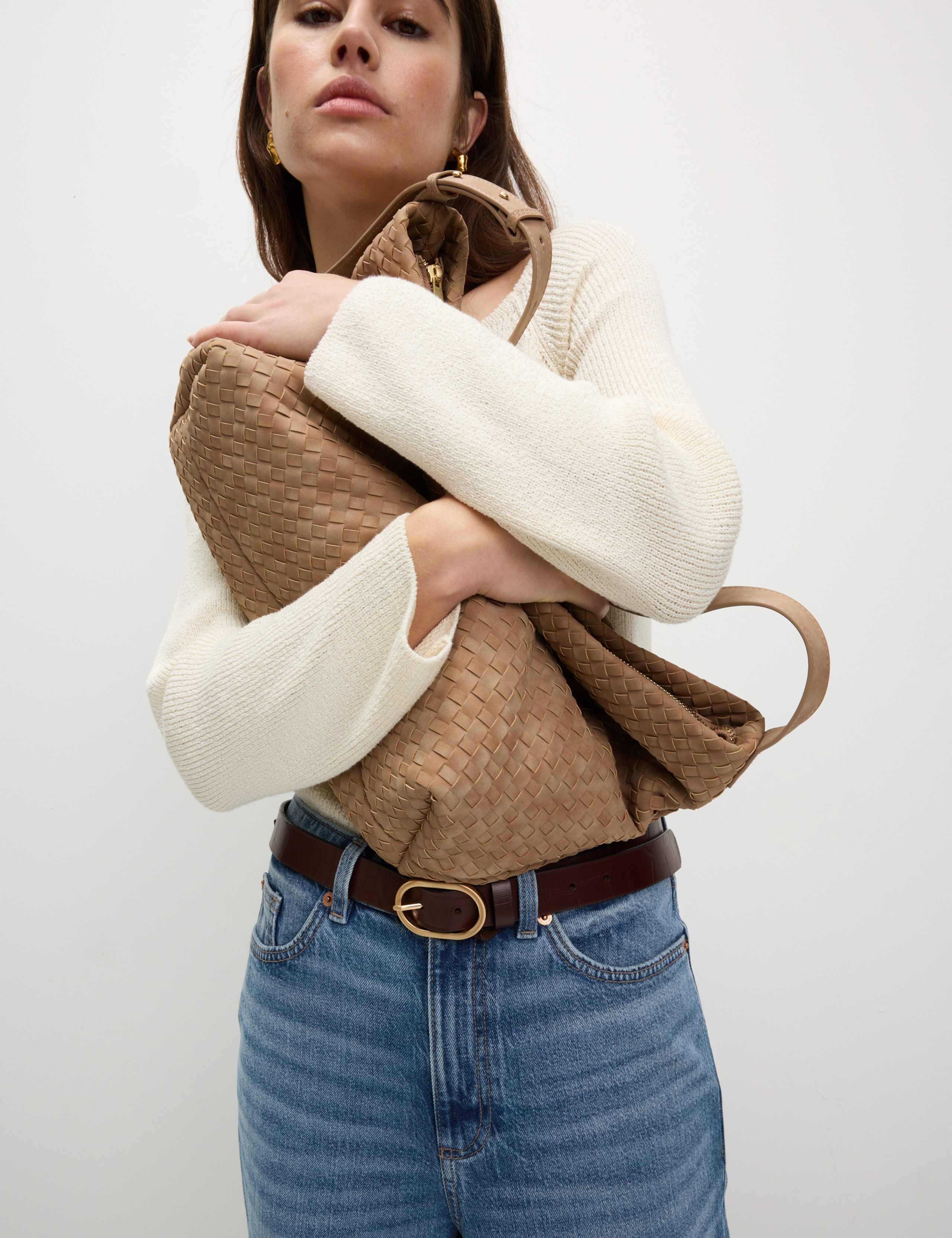 Wide Leg Cropped Jeans 3 of 4