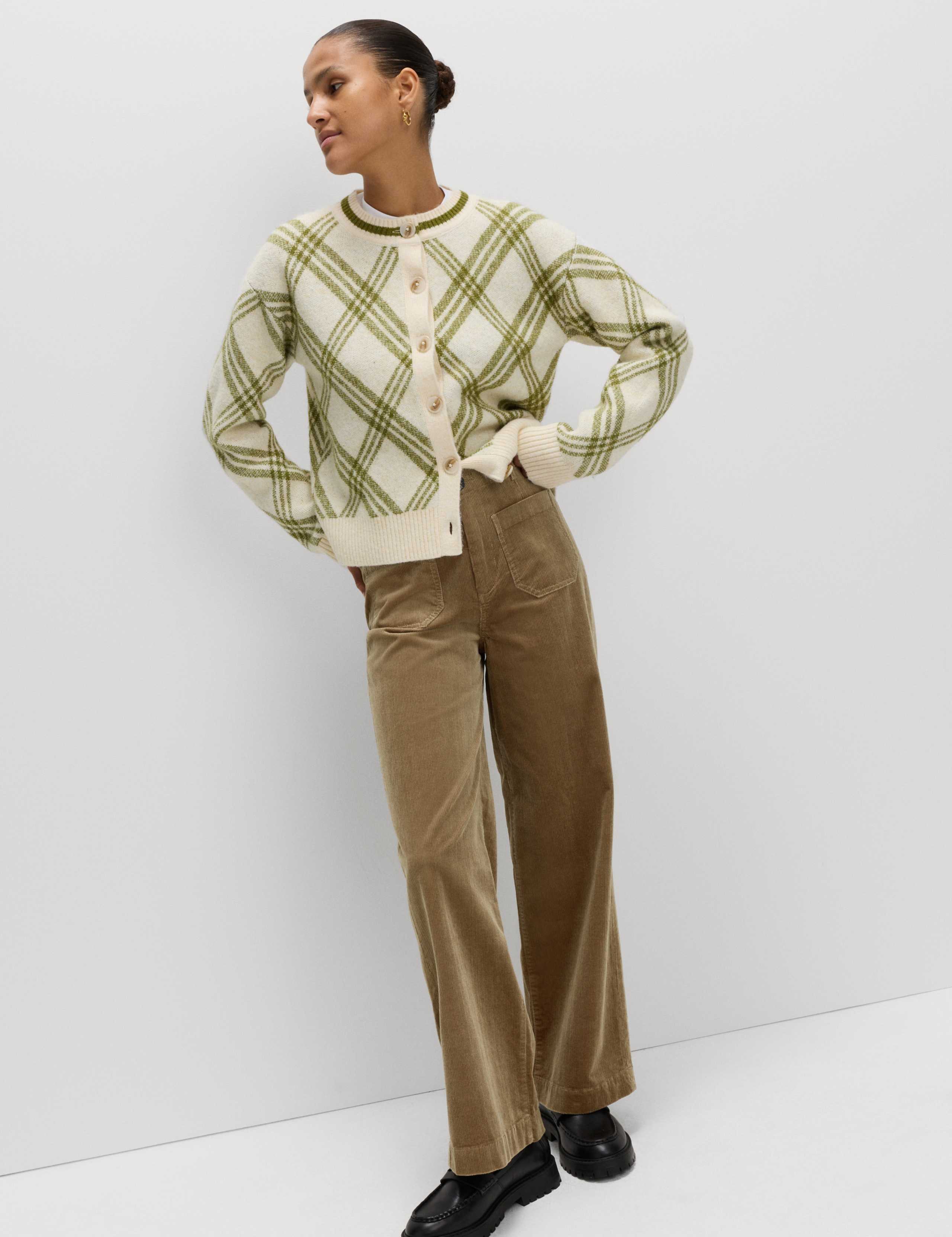 Cord Wide Leg Trousers 3 of 6