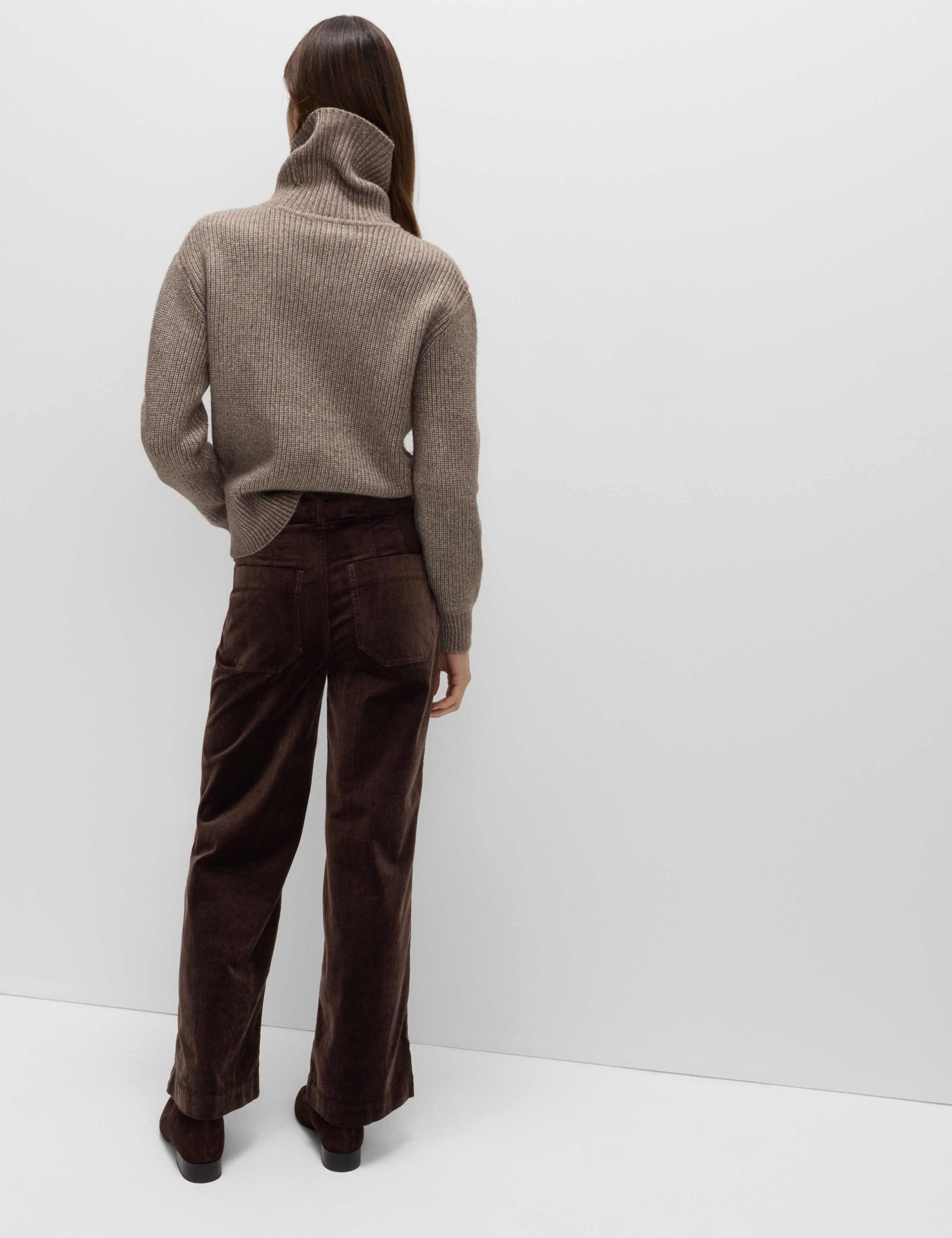 Cord Wide Leg Trousers 4 of 7