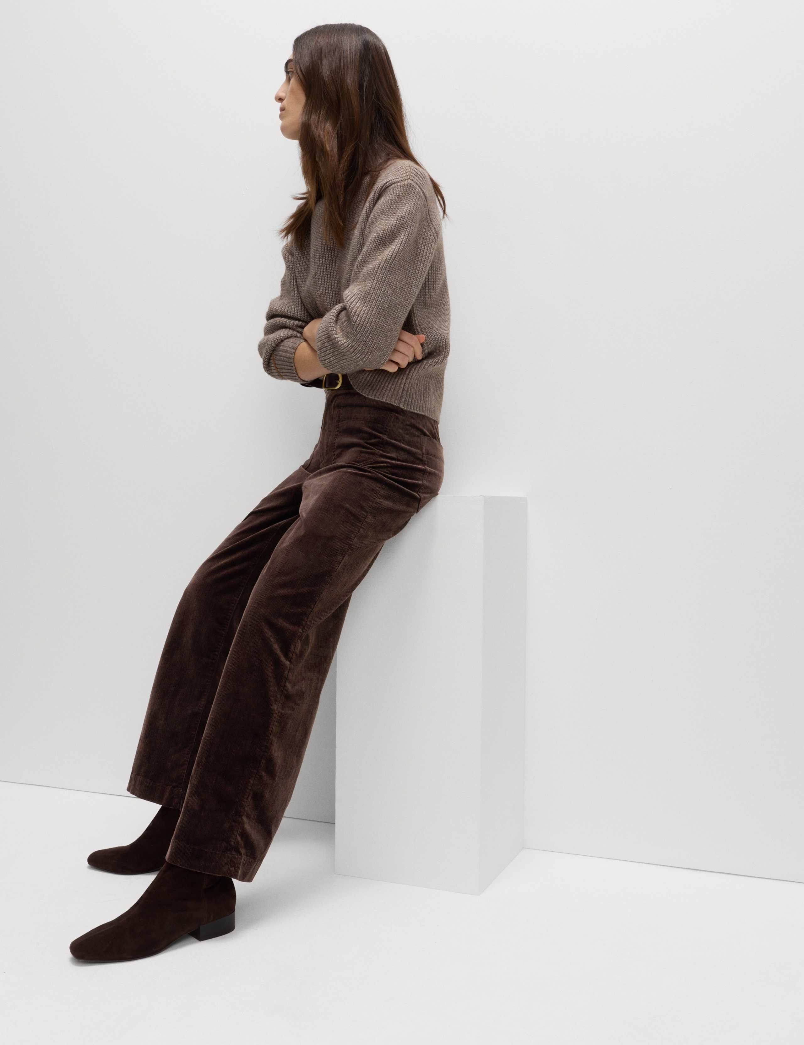 Cord Wide Leg Trousers 7 of 7