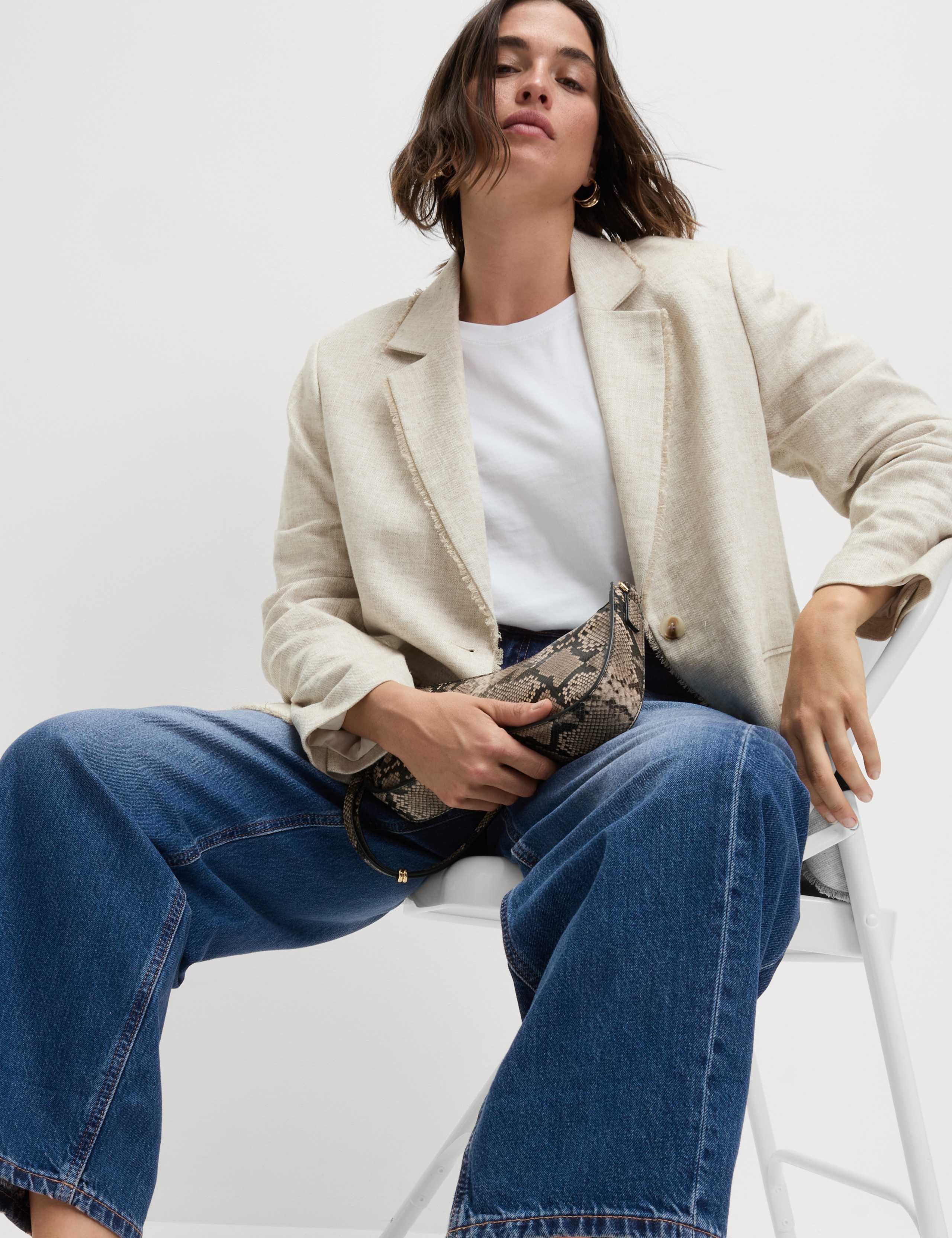 Mid Rise Barrel Jeans 4 of 7