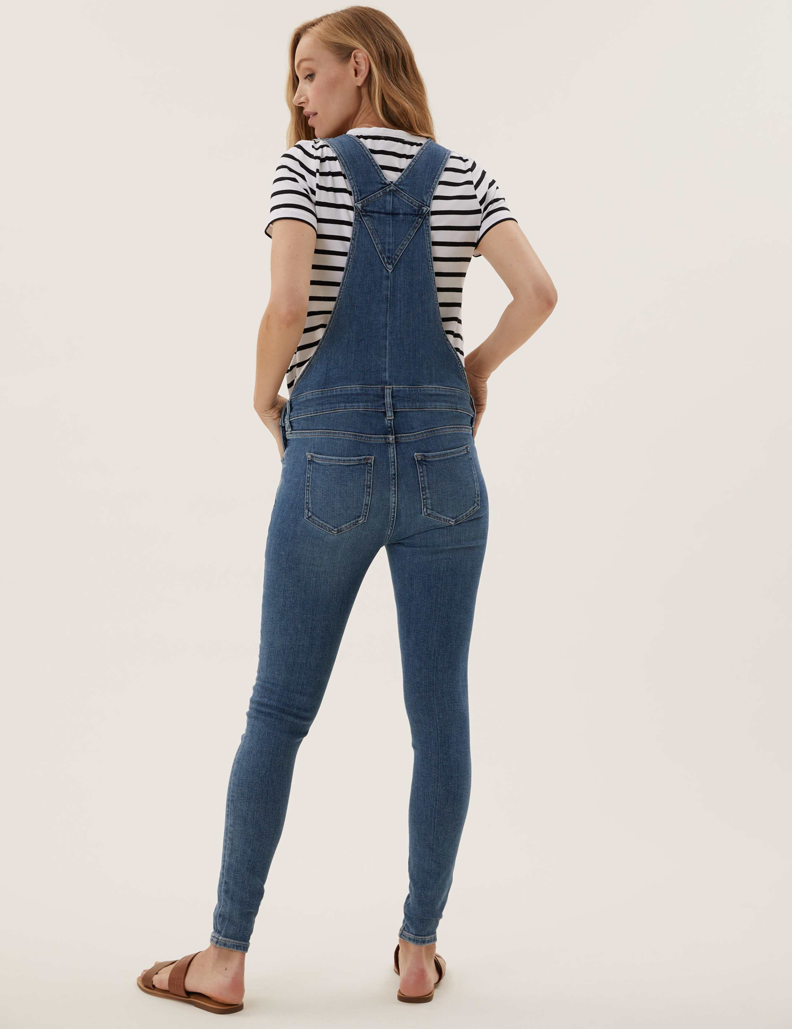 Maternity Slim Fit  Dungarees 5 of 6