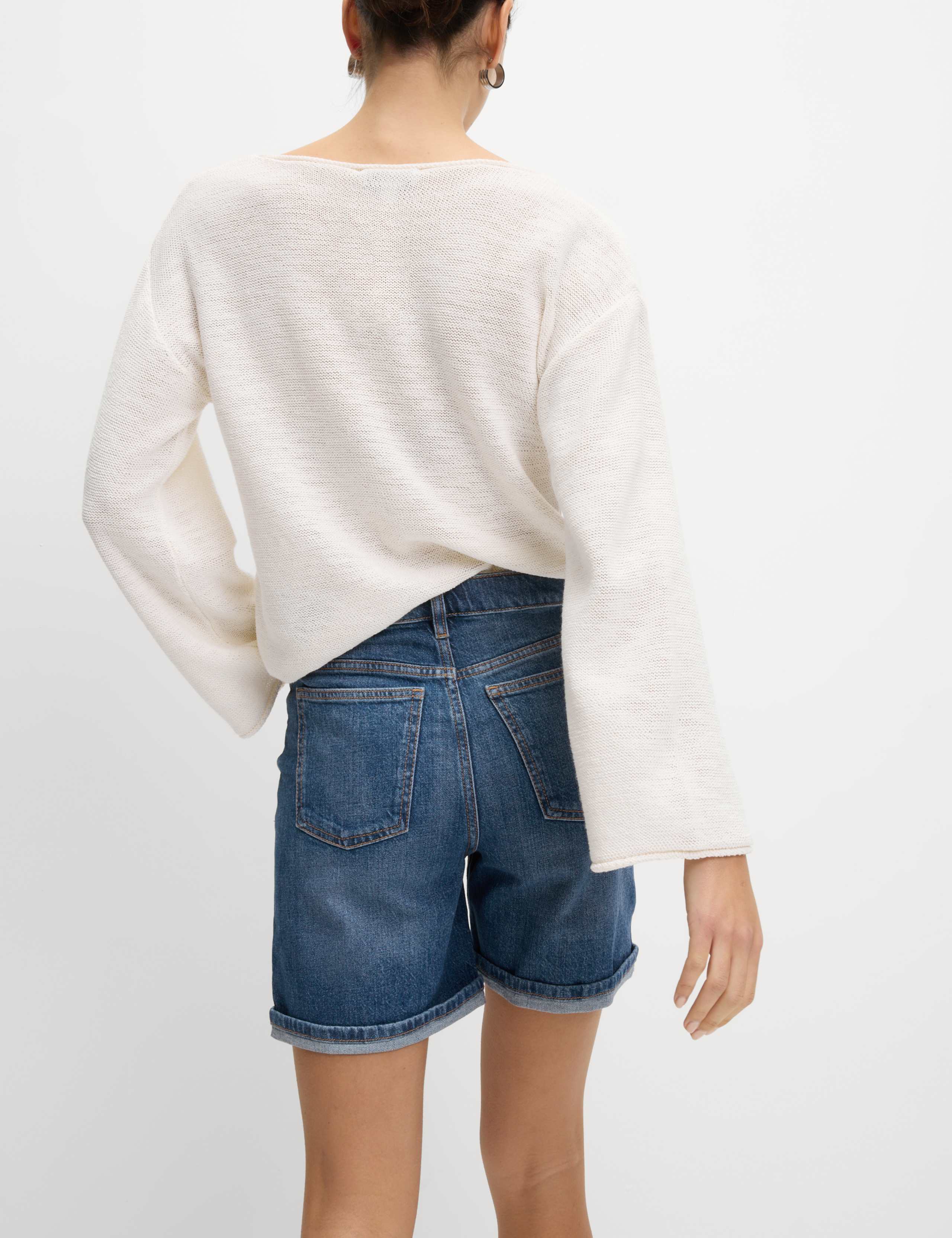 Denim Boyfriend Shorts 5 of 5