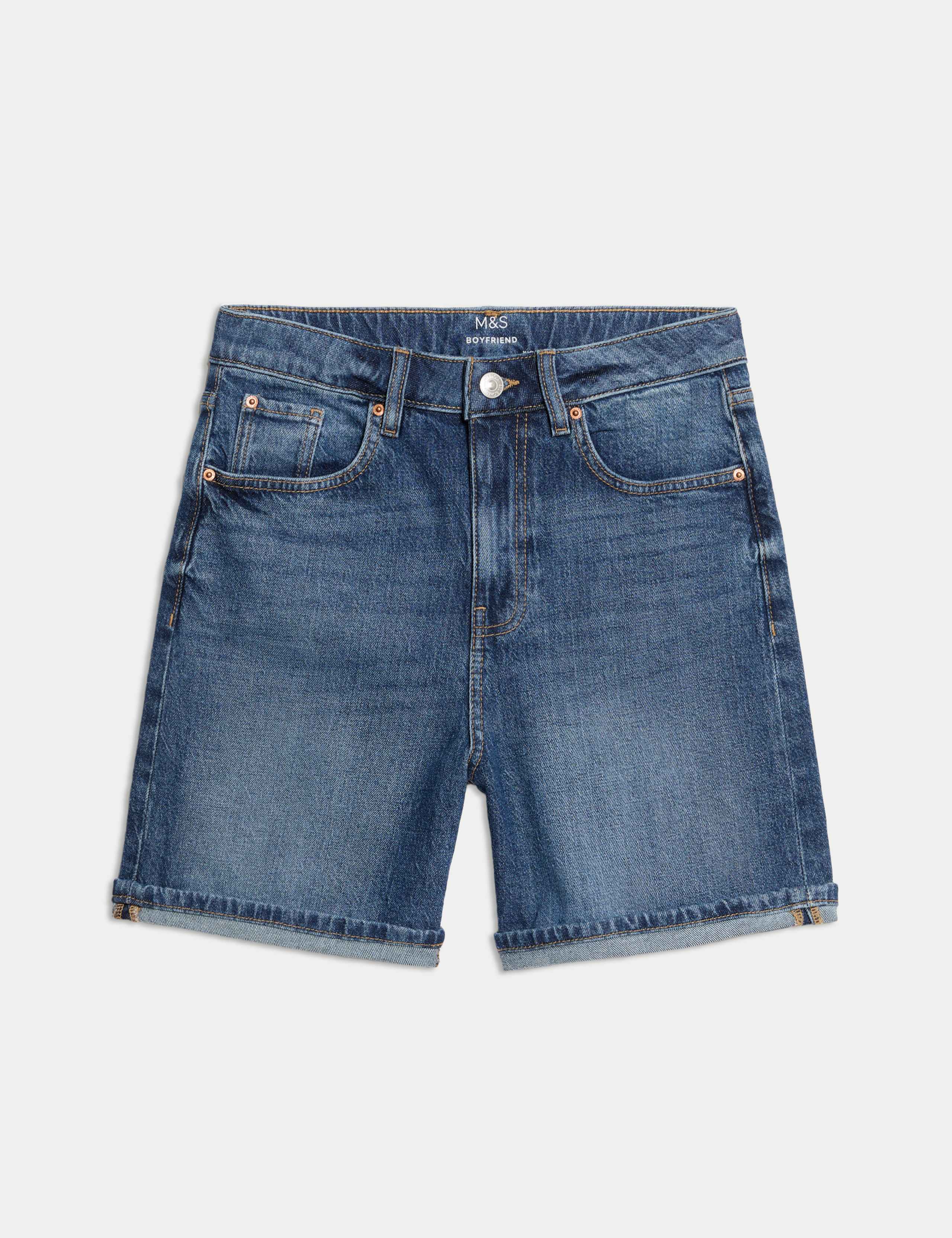 Denim Boyfriend Shorts 2 of 5