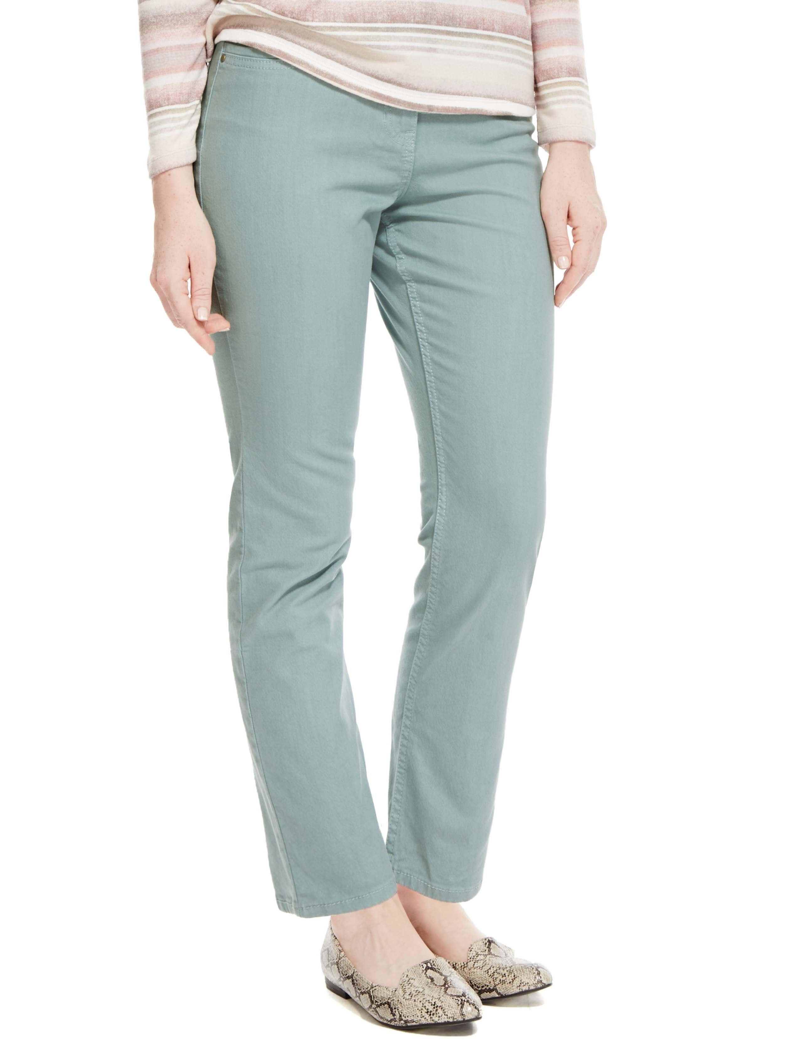 Slim Leg Denim Jeans 1 of 3