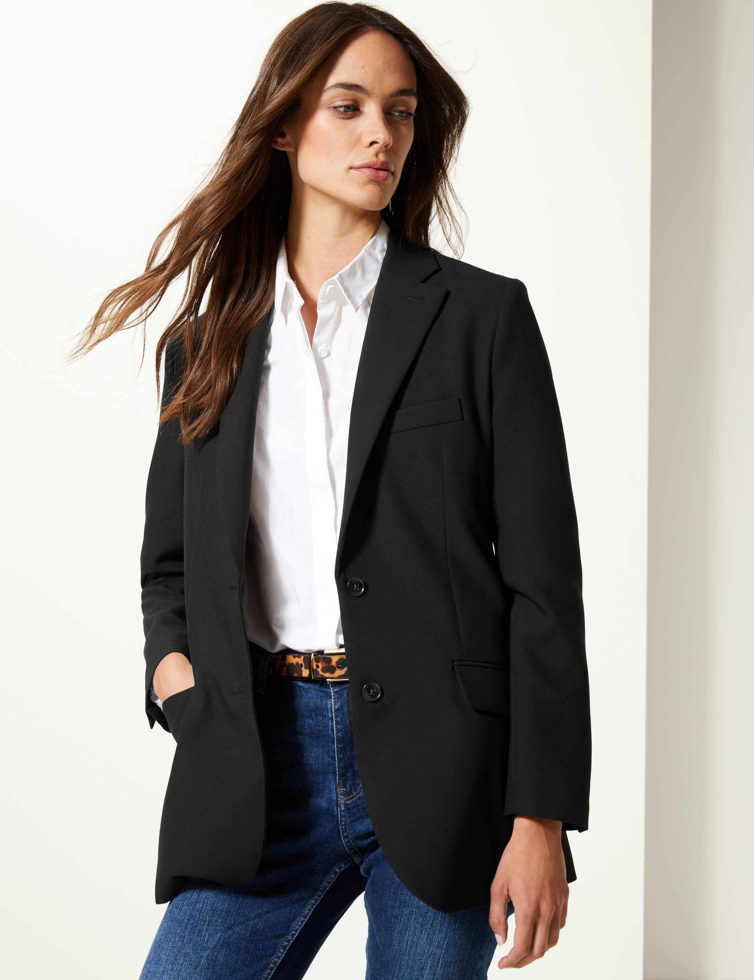 Oversized Single Breasted Blazer 1 of 5