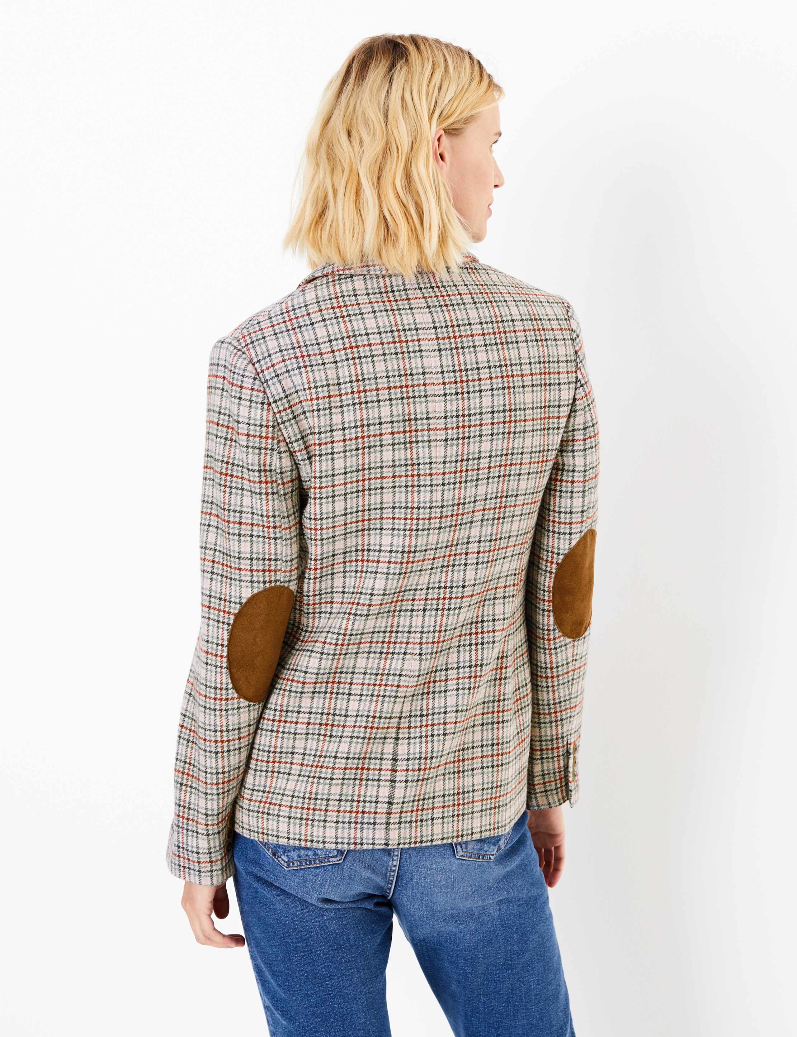 Checked Slim Fit Blazer 4 of 4