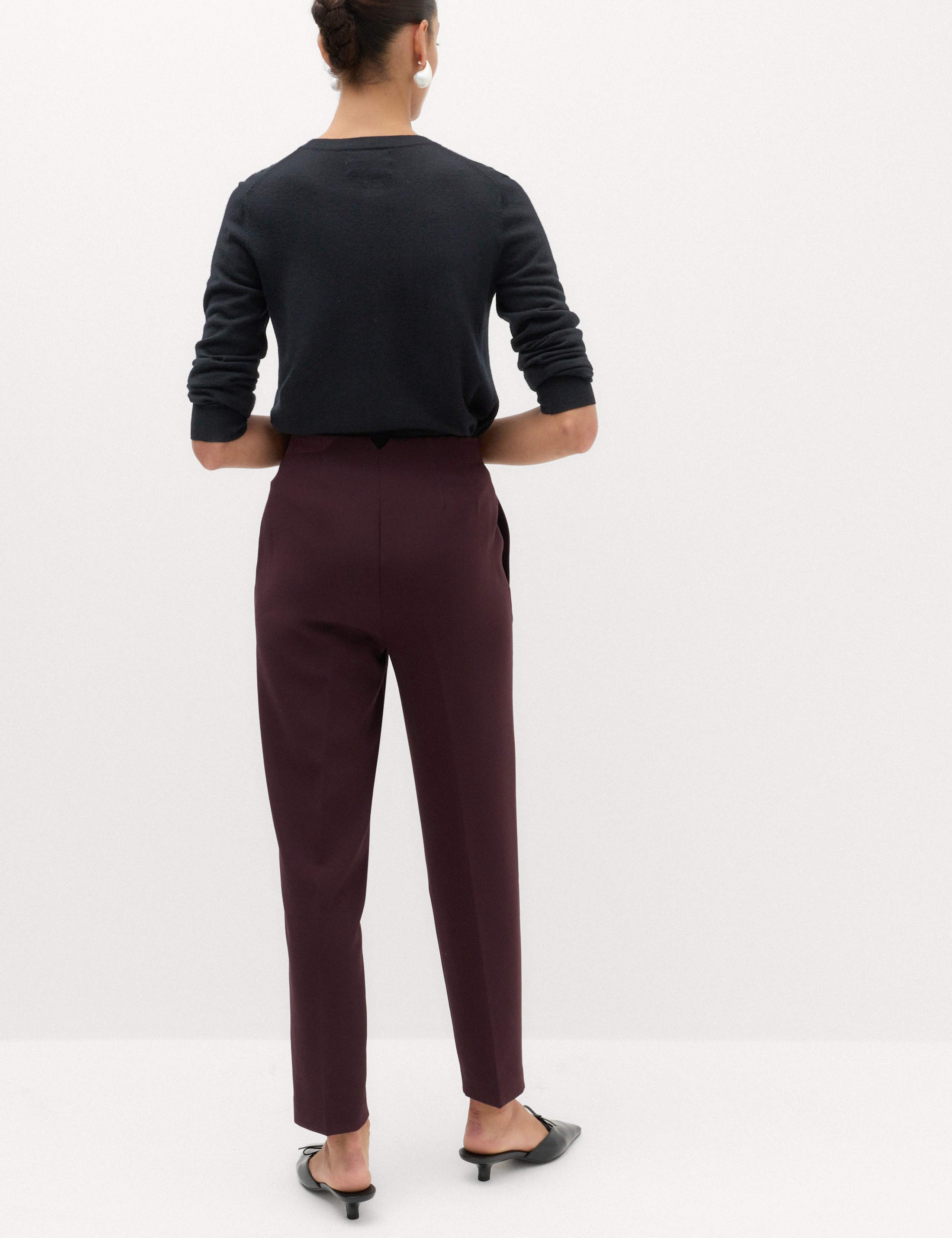 Tapered Ankle Grazer Trousers 4 of 6