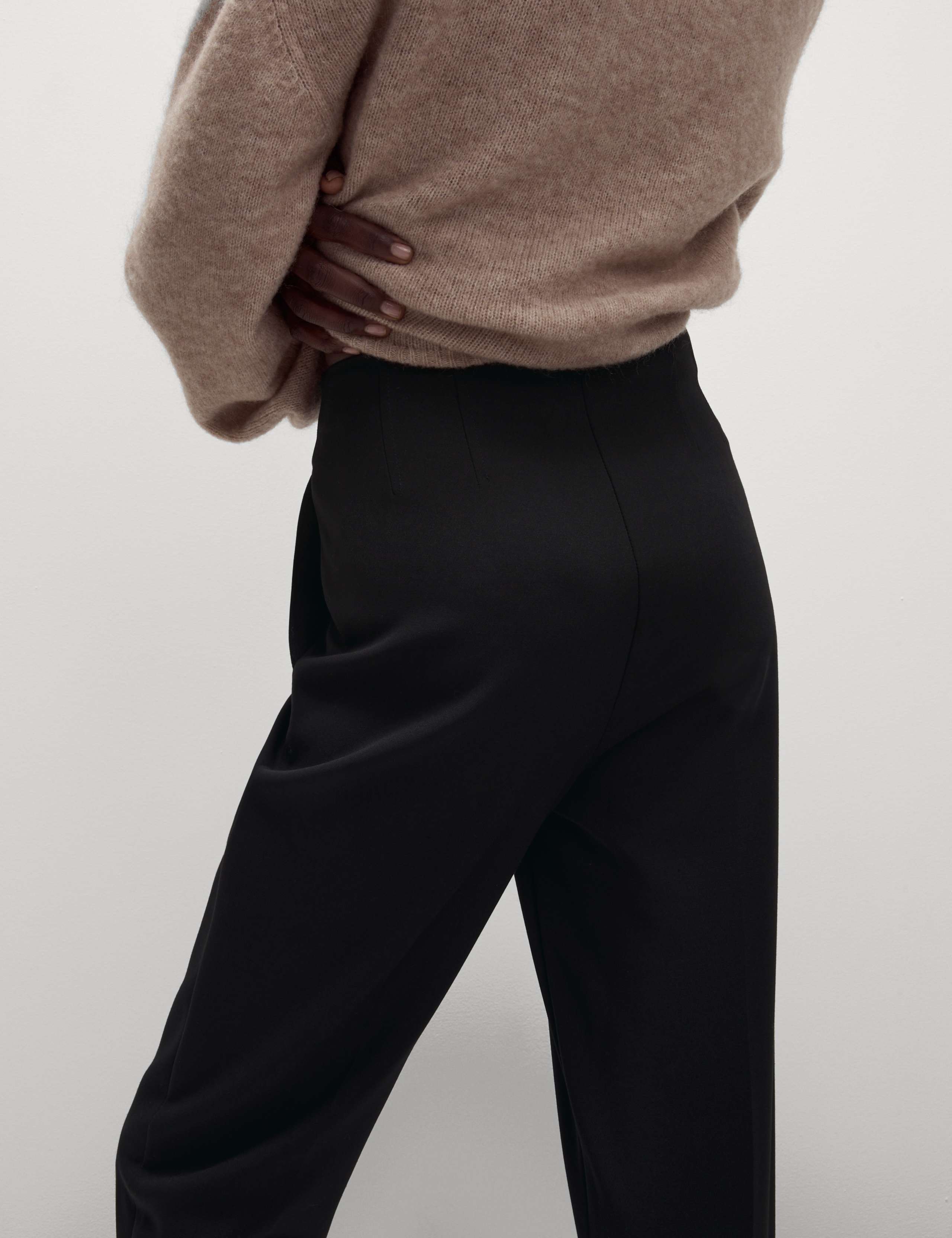 Tapered Ankle Grazer Trousers 6 of 6