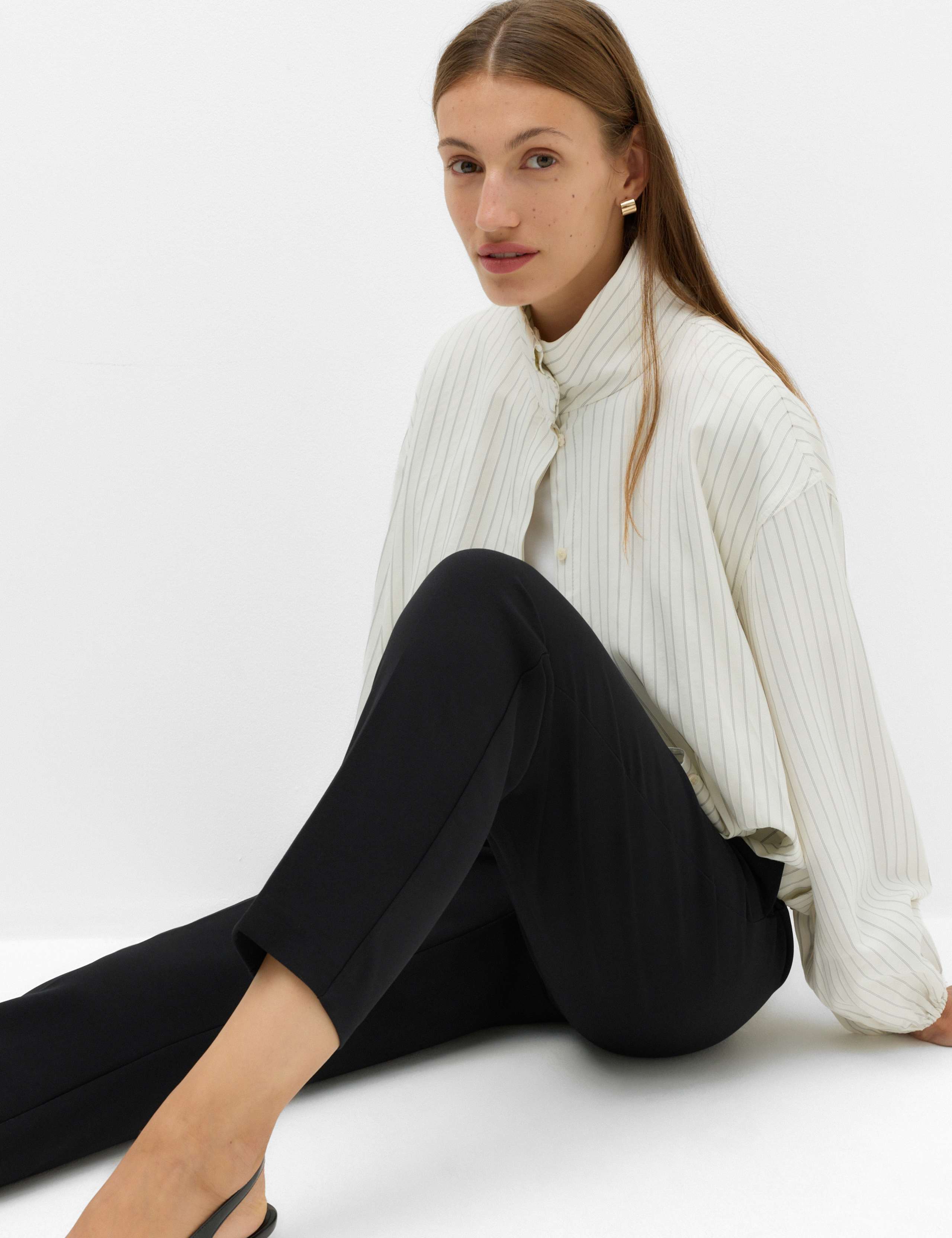 Tapered Ankle Grazer Trousers 7 of 7