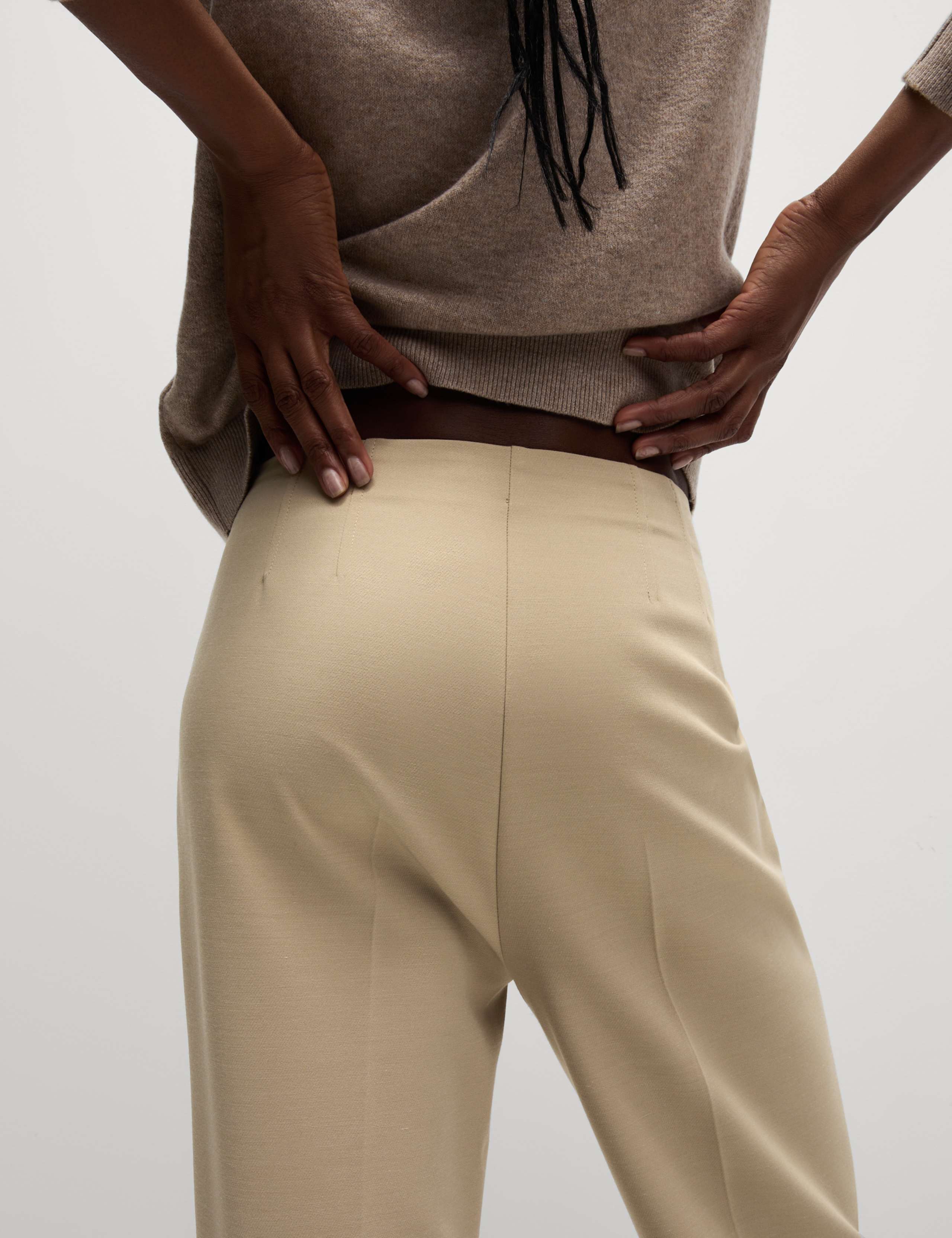 Tapered Ankle Grazer Trousers 3 of 6