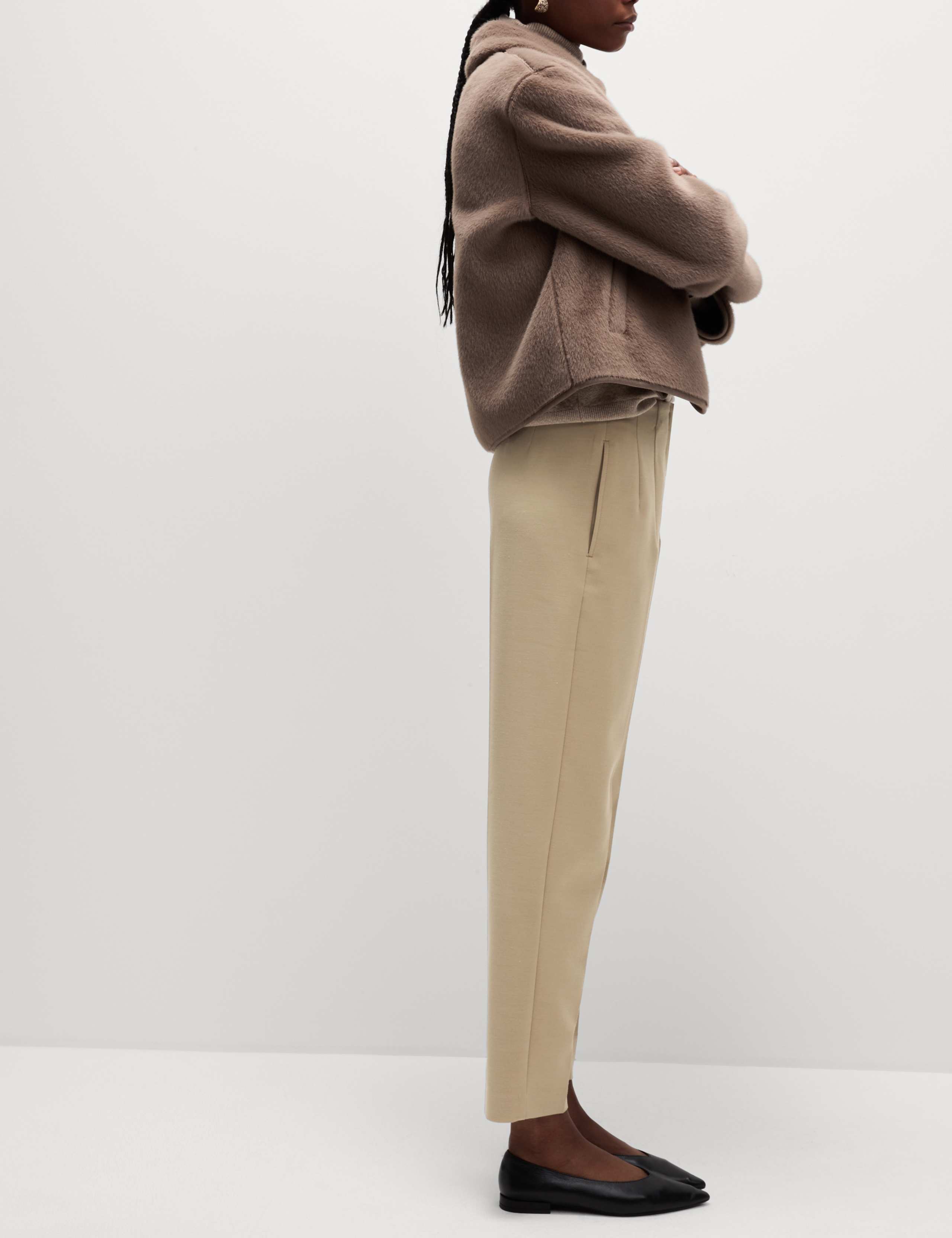 Tapered Ankle Grazer Trousers 4 of 6