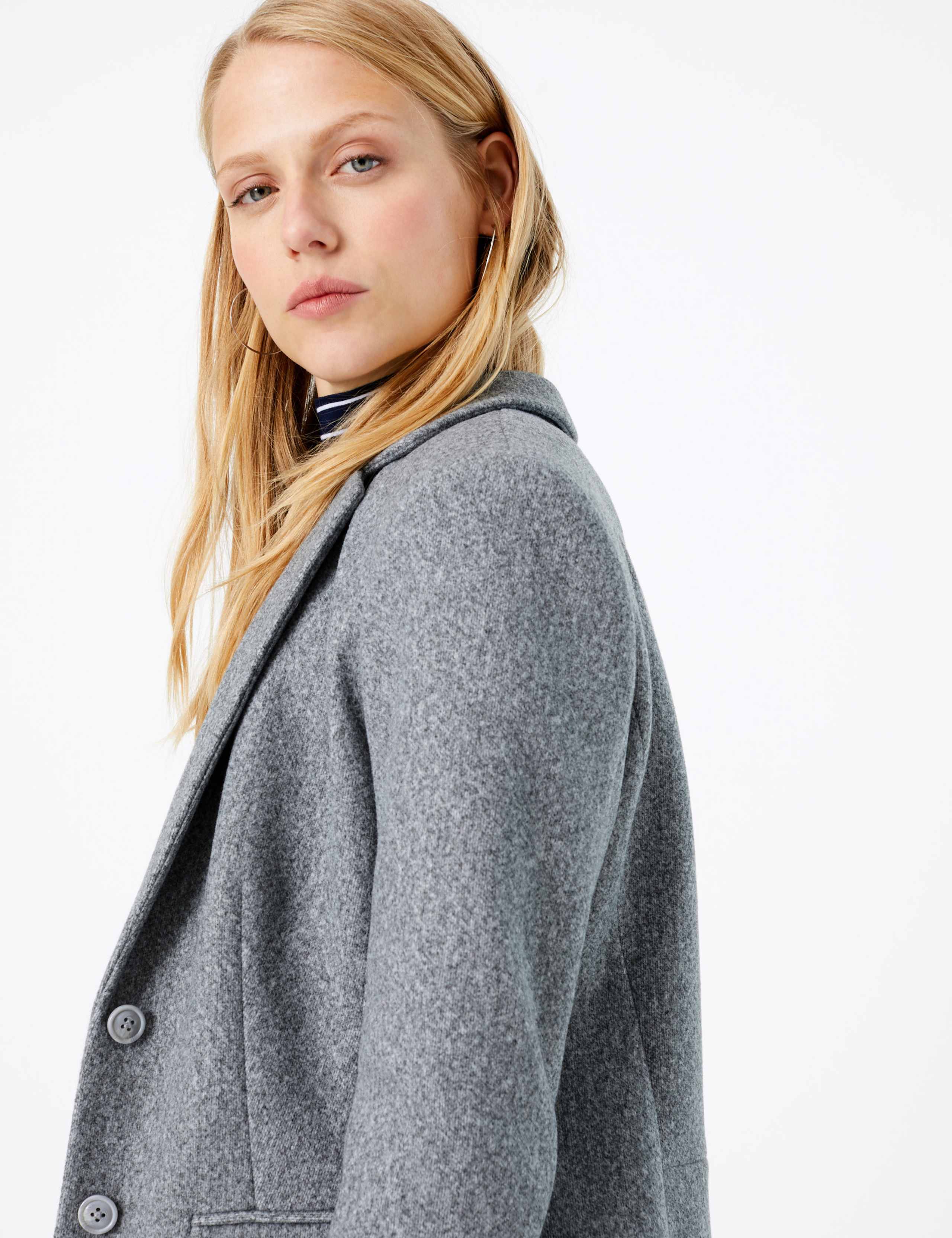 Flannel Jersey Blazer 3 of 4