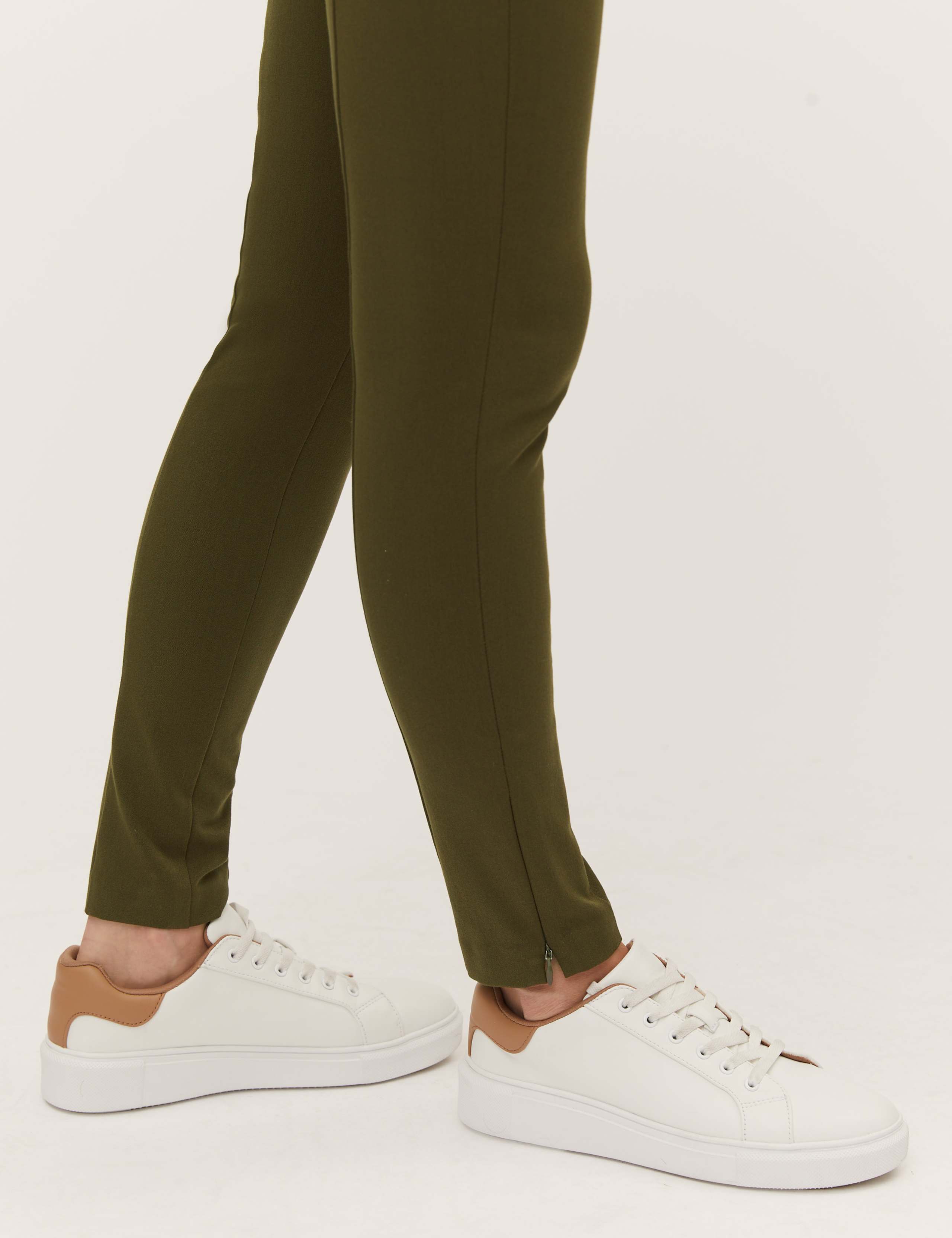 Skinny Ankle Grazer Trousers with Stretch 4 of 6