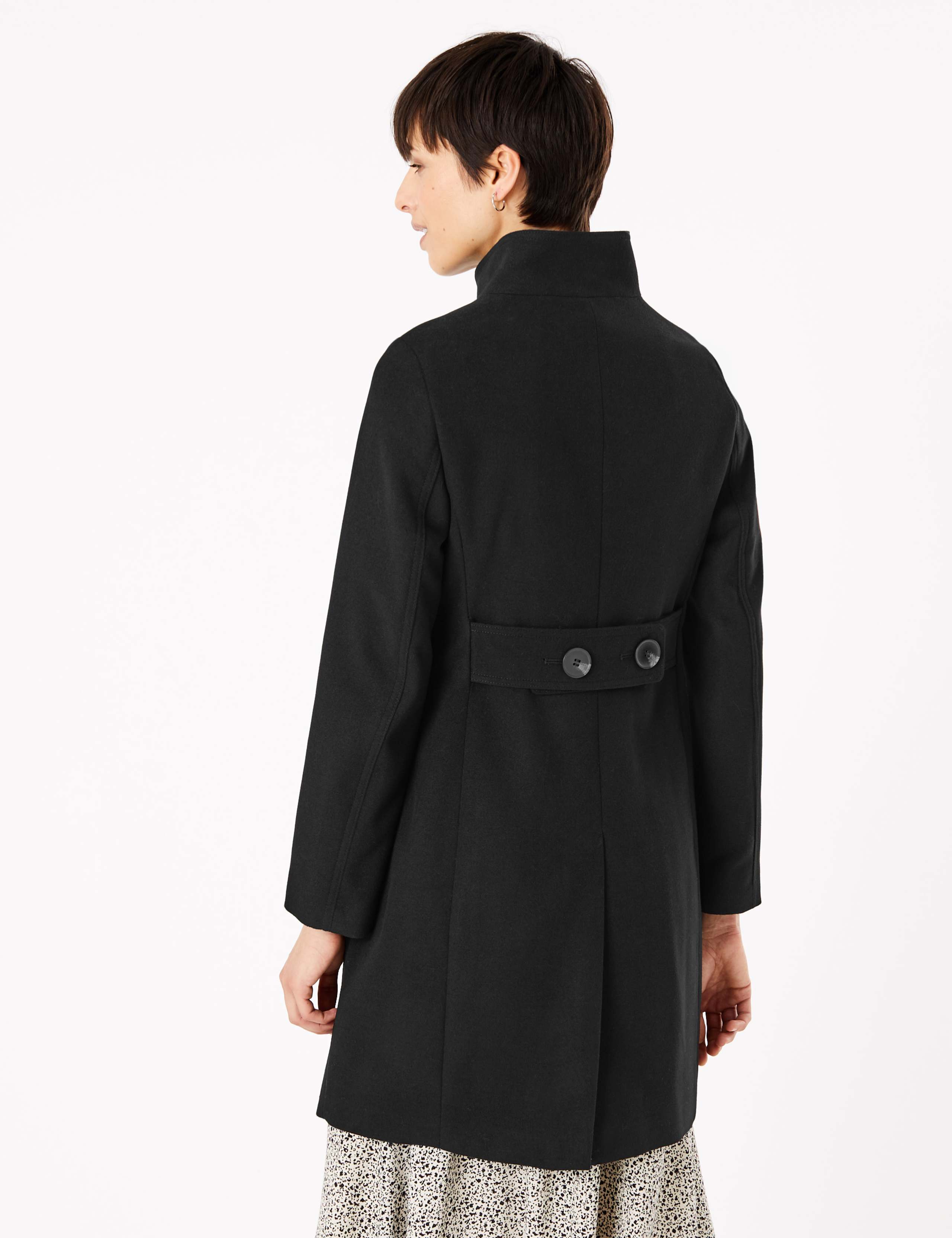 Button Detailed Coat 5 of 5