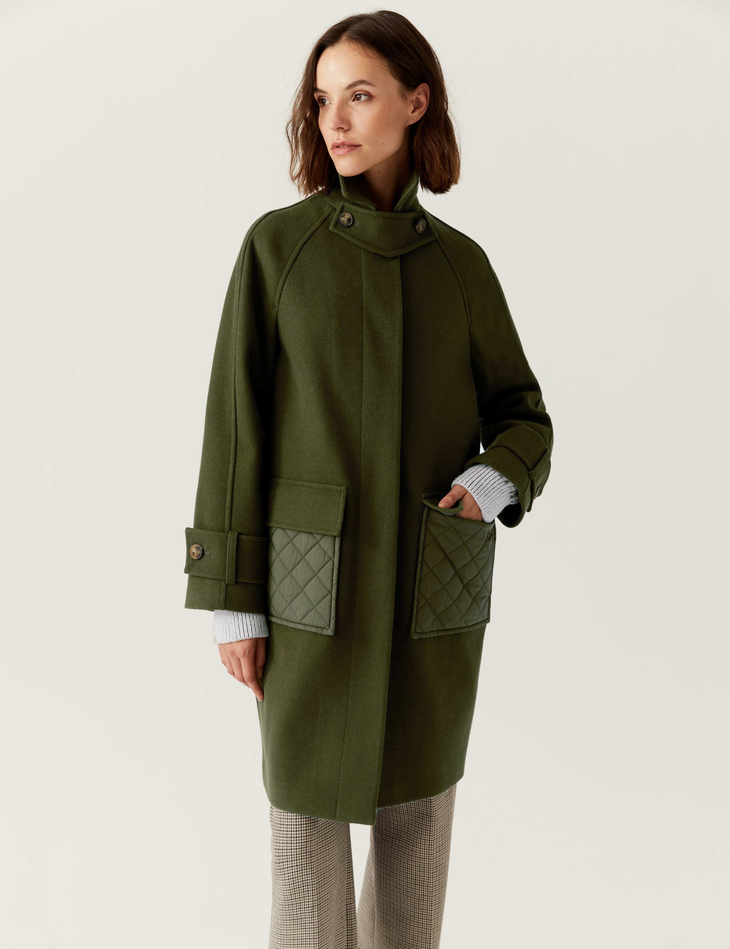 Hooded Relaxed Car Coat 6 of 8