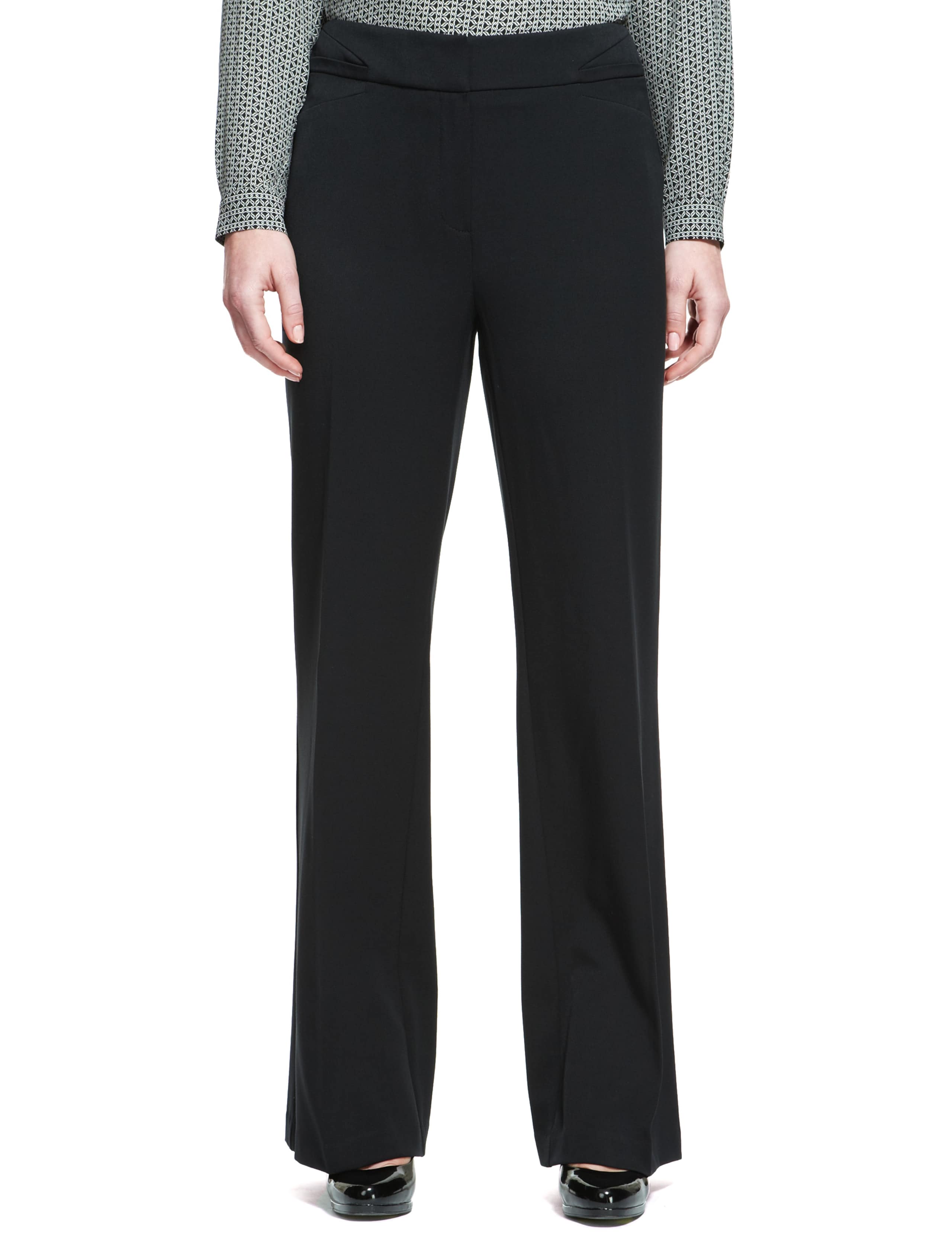 Angled Seam Bootleg Trousers 1 of 8