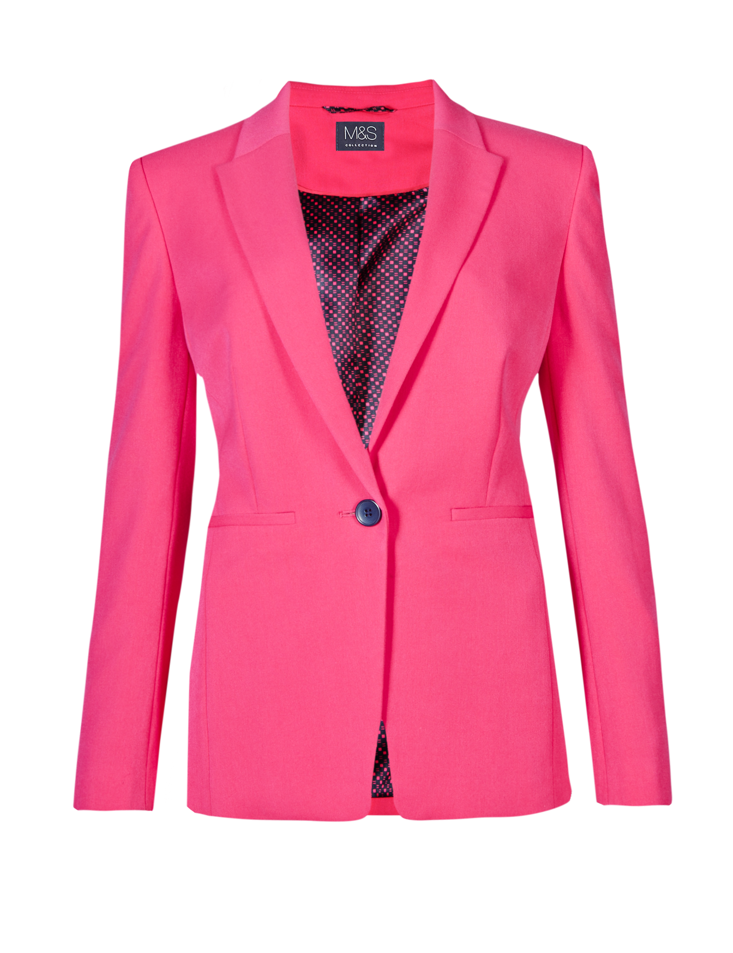 1 Button Blazer 2 of 5