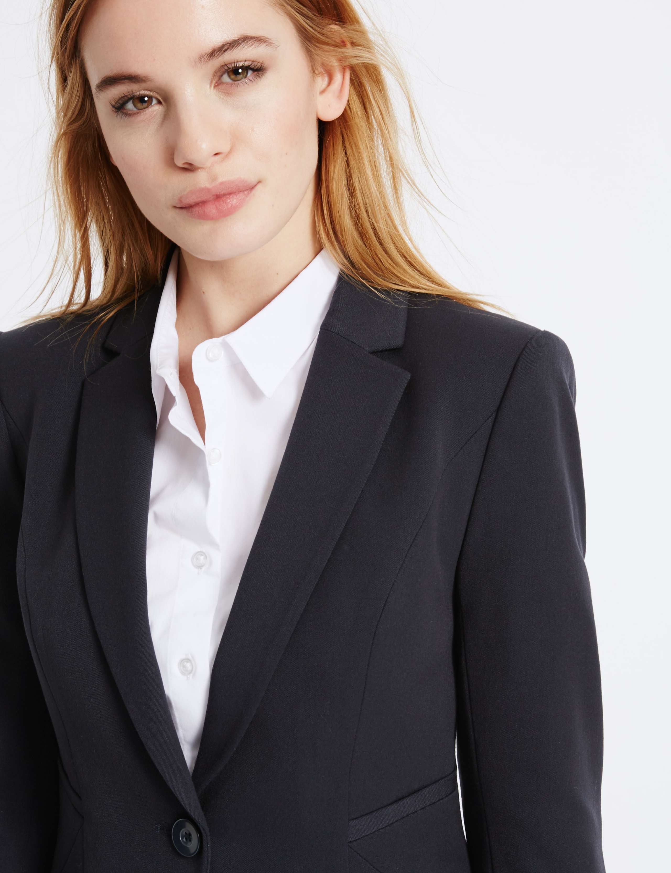 PETITE Welt Pocket Blazer 3 of 4