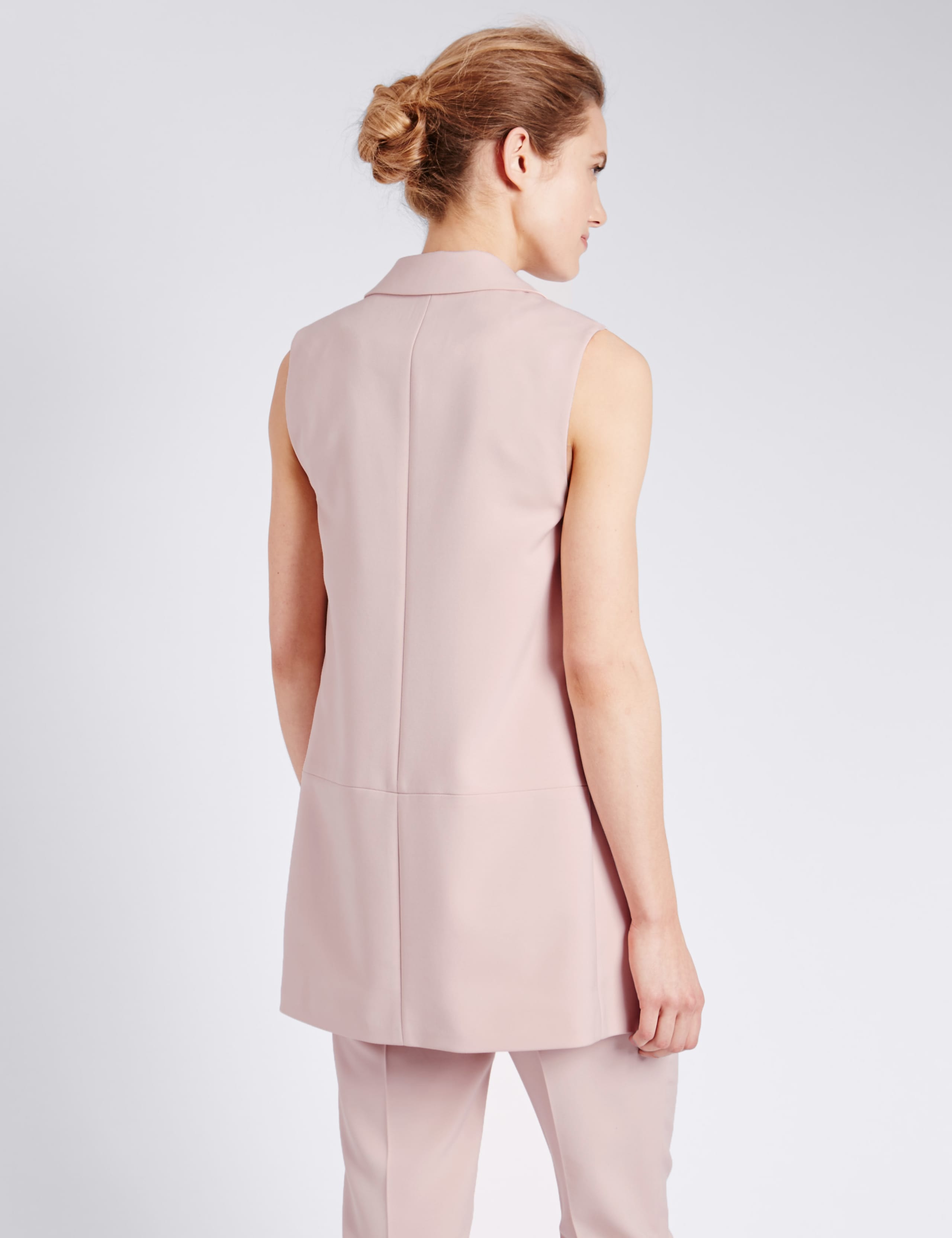 Seamed Sleeveless Waistcoat 3 of 3