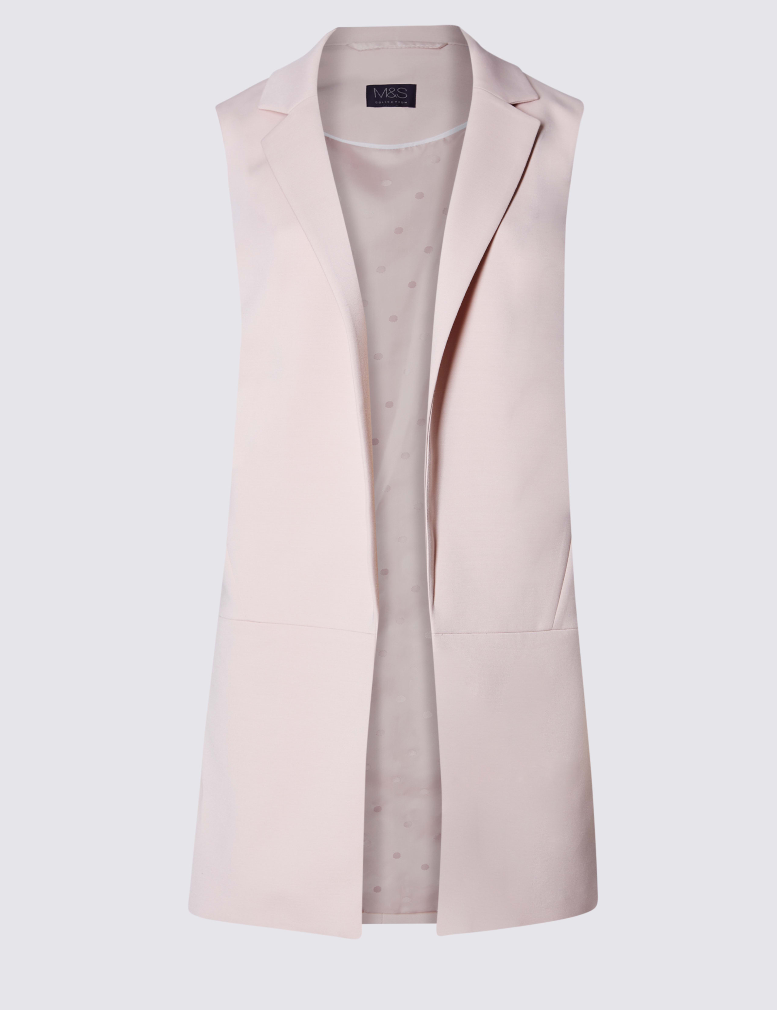 Seamed Sleeveless Waistcoat 2 of 3