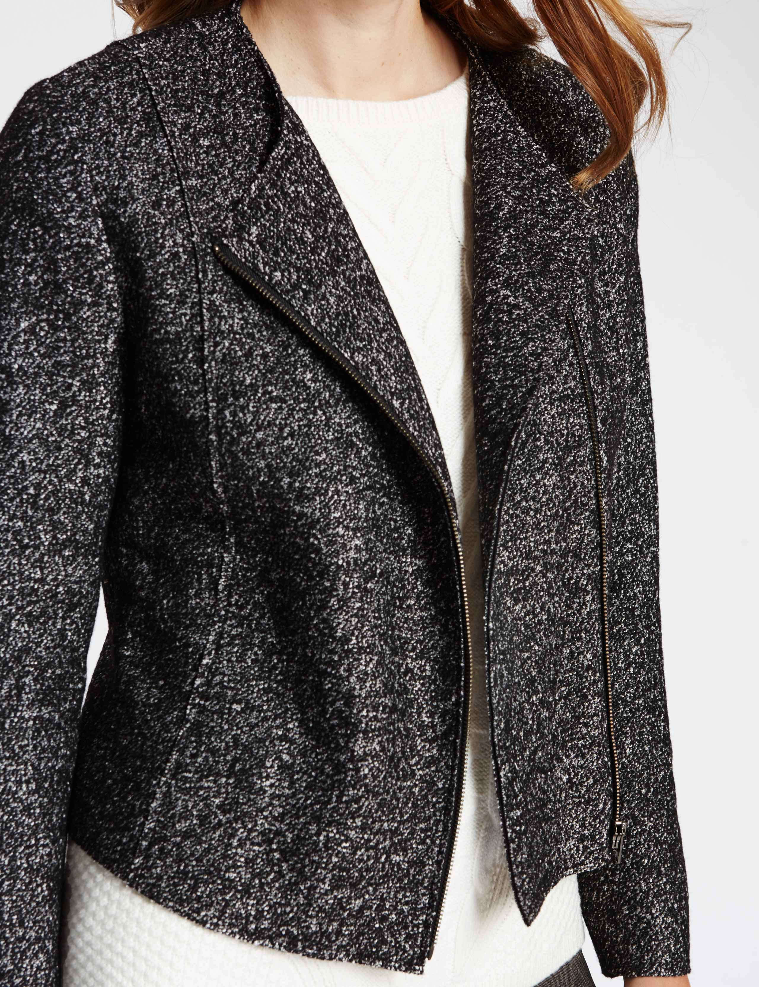 Long Sleeve Jacket with Wool 4 of 4
