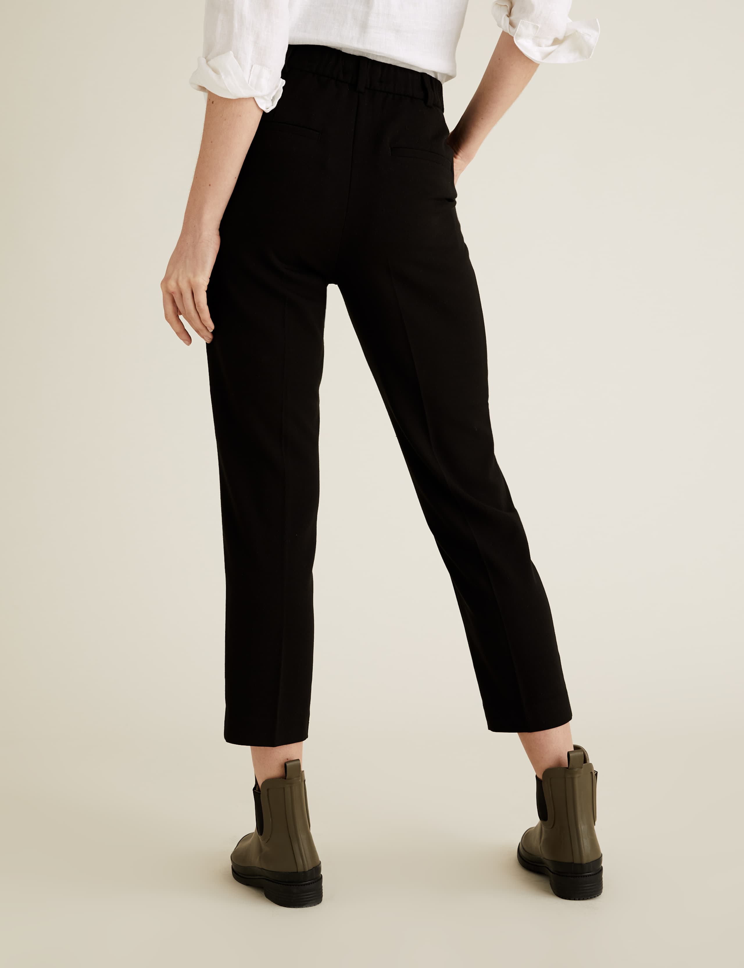 PETITE Slim Fit Ankle Grazer Trousers 5 of 5