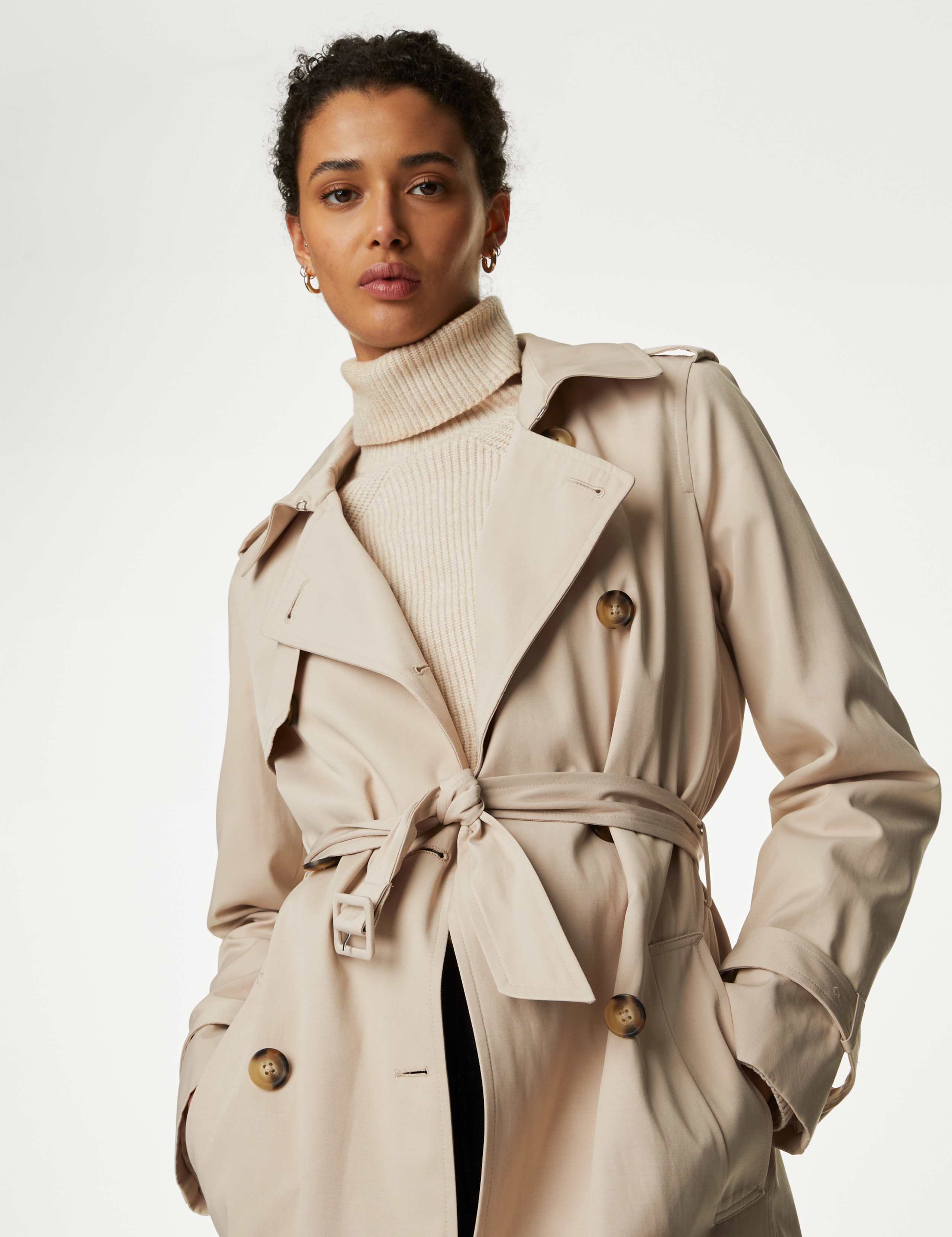 Stormwear™ Double Breasted Trench Coat 4 of 7