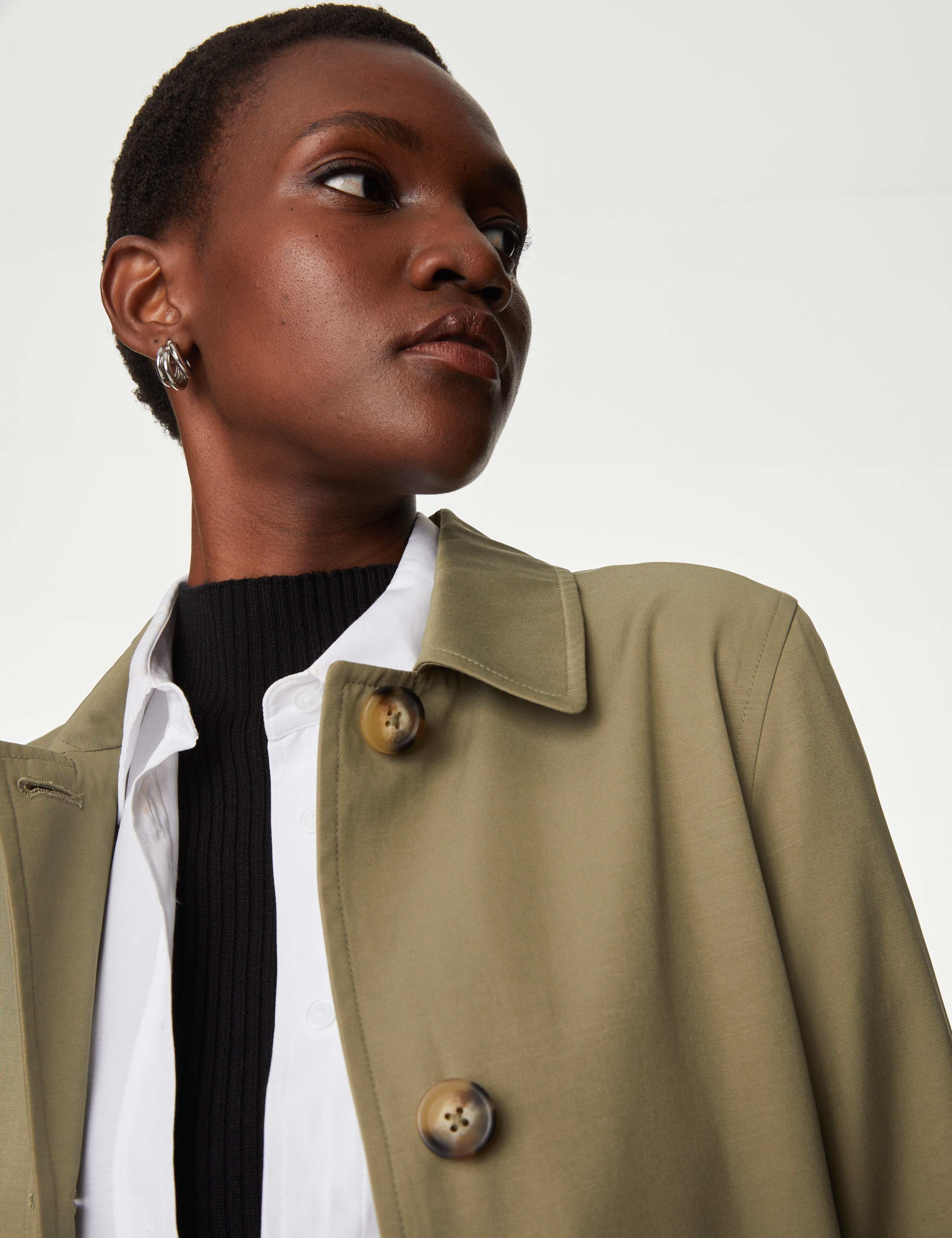 Stormwear™ Belted Single Breasted Trench Coat 3 of 7