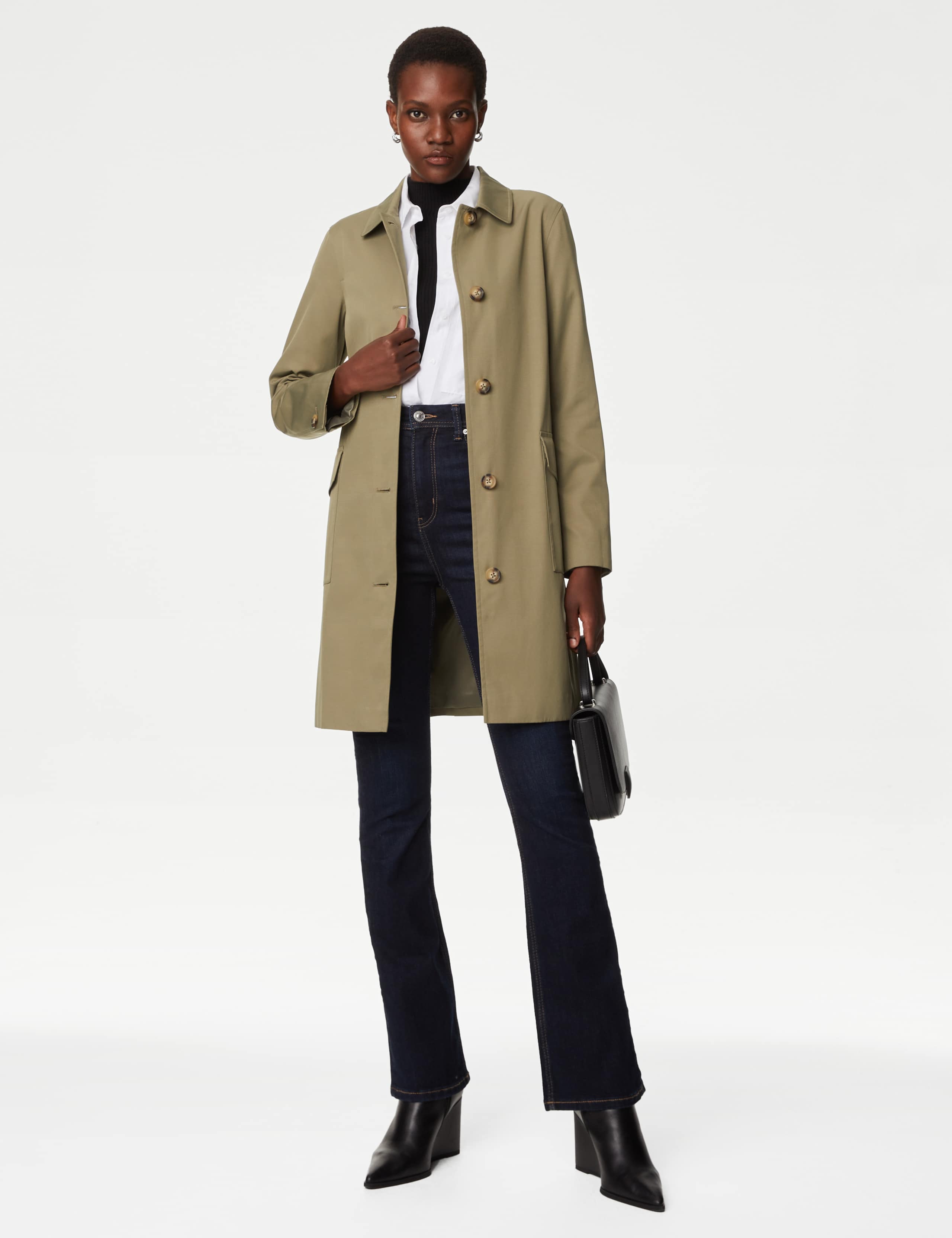 Stormwear™ Belted Single Breasted Trench Coat 4 of 7