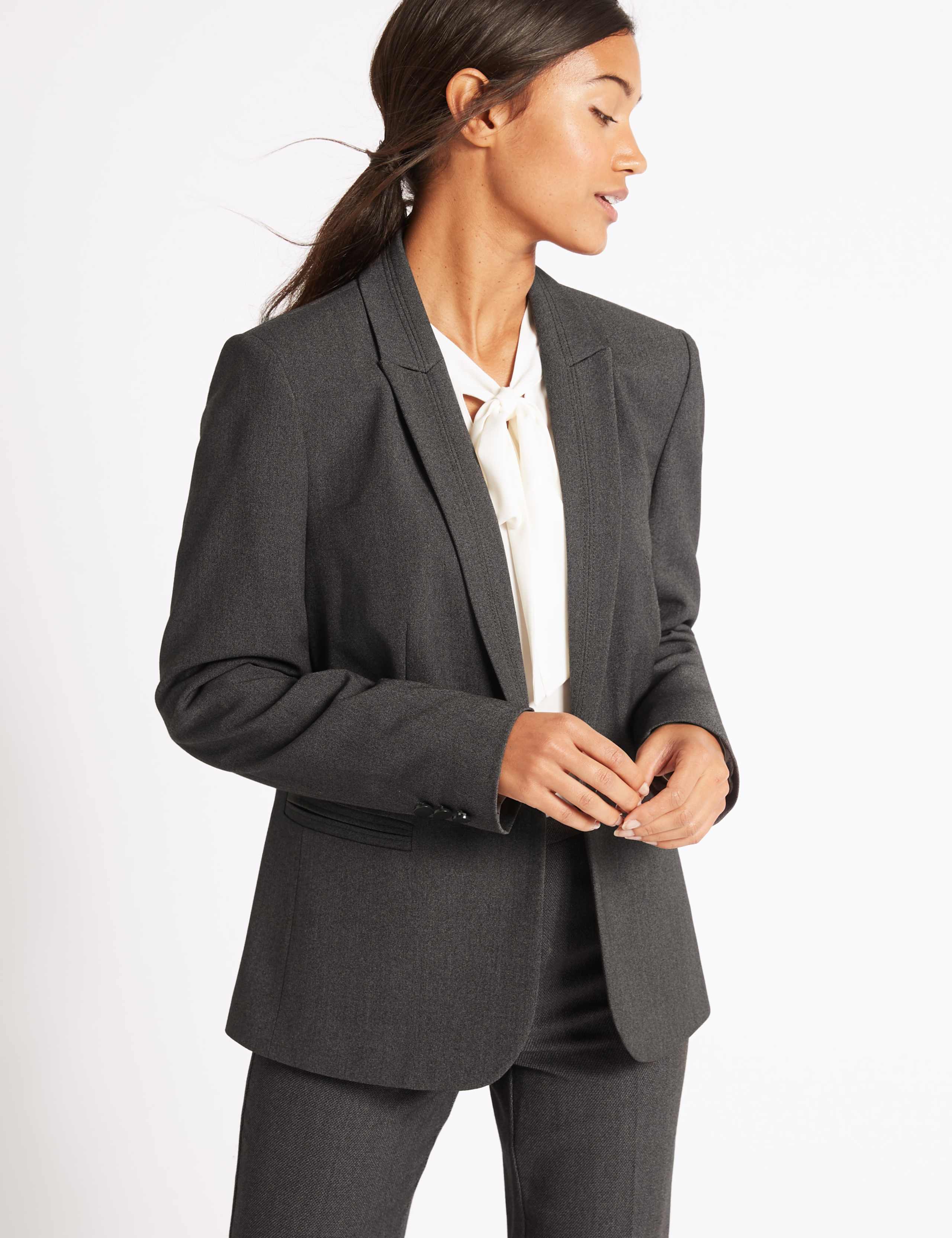 1 Button Jacket 2 of 5