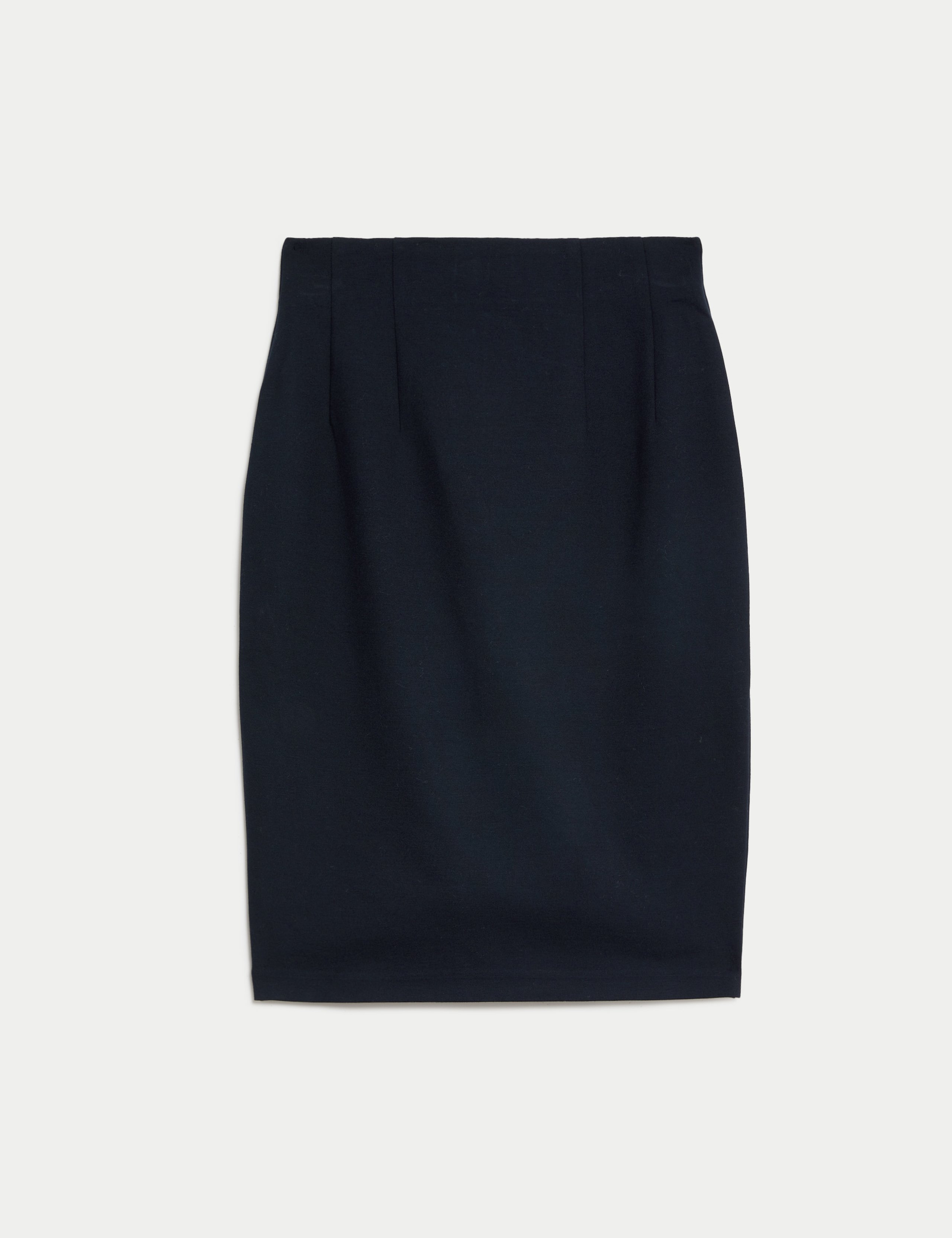 Jersey Knee Length Pencil Skirt 2 of 5