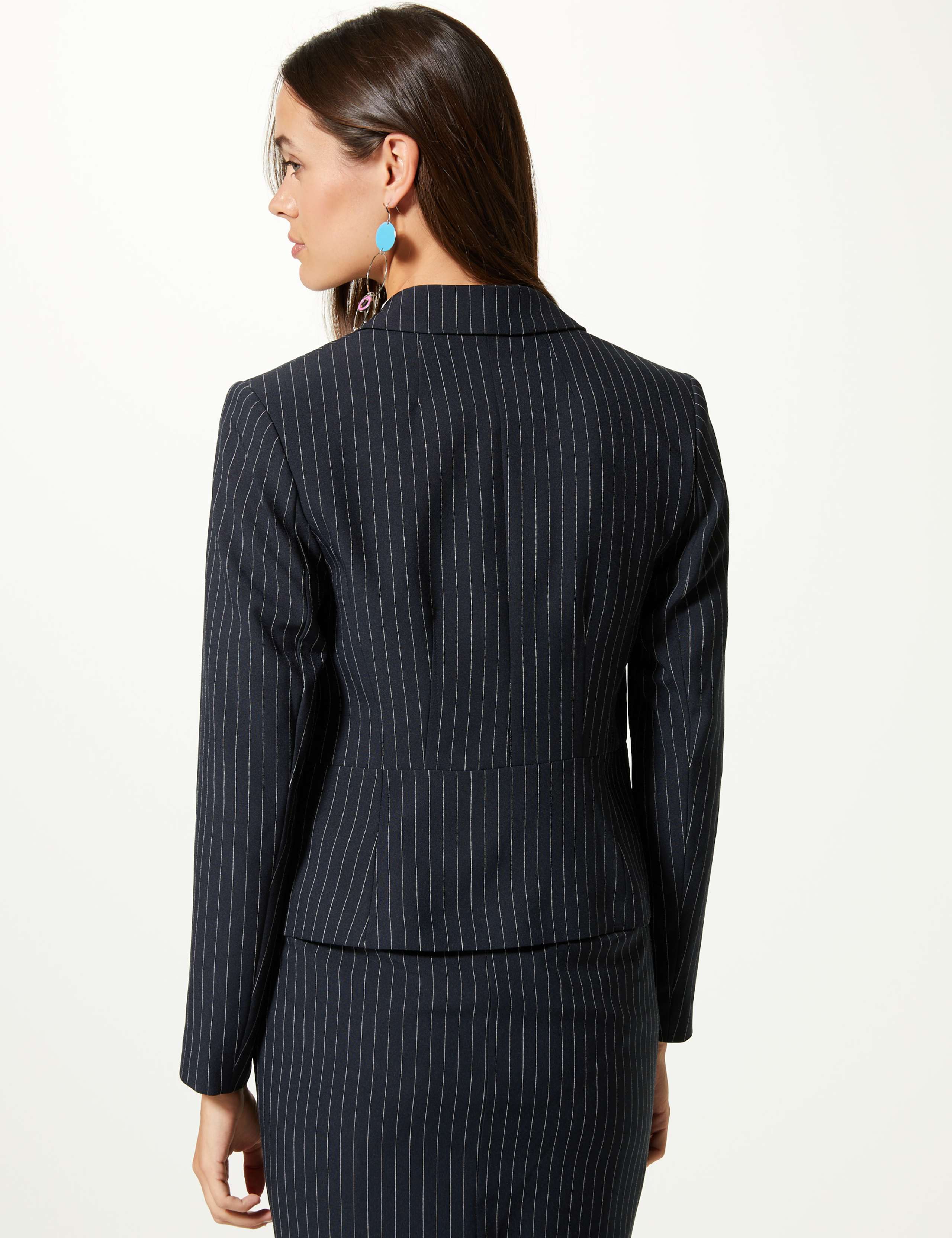 Pin Stripe Blazer 5 of 6
