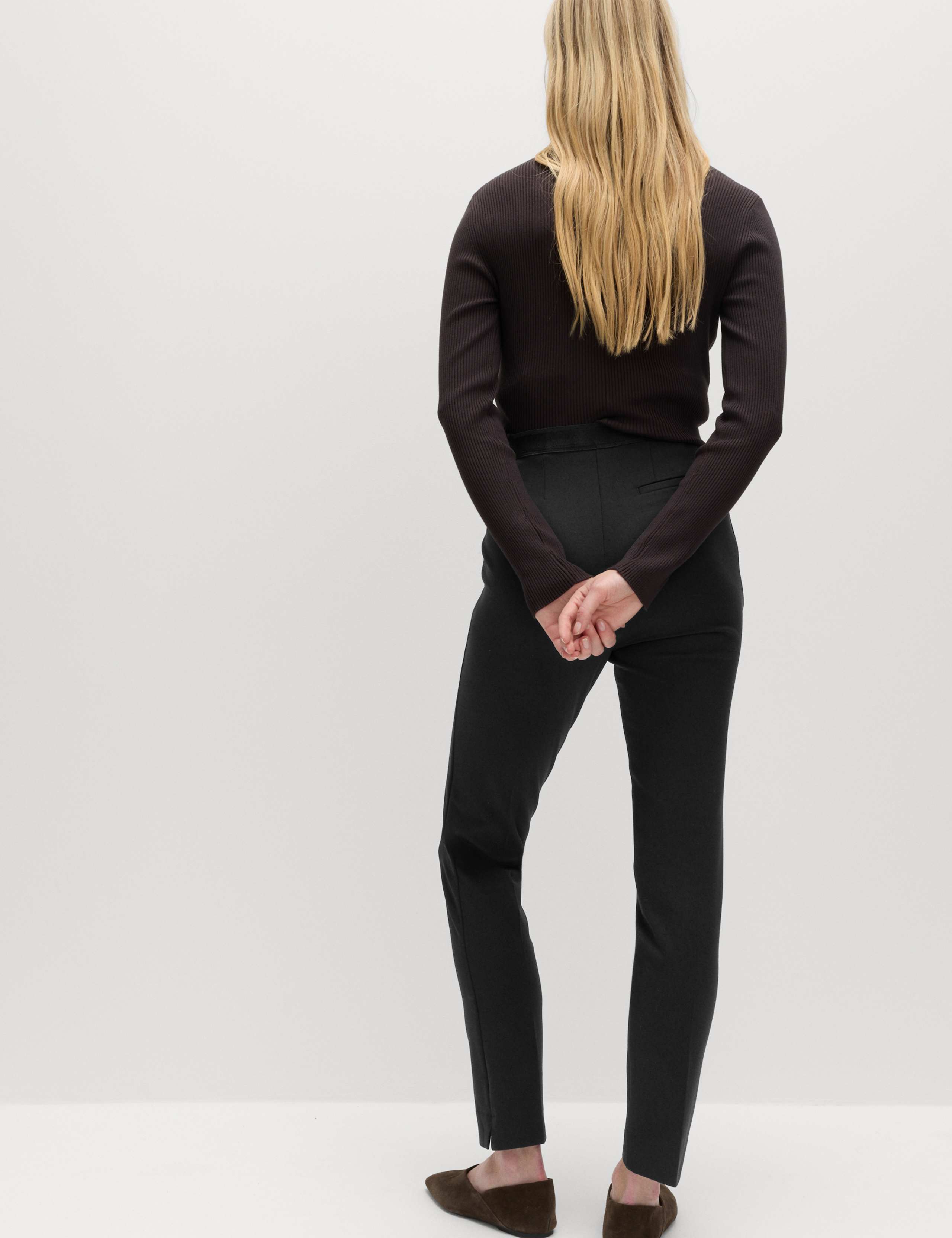 Slim Fit Ankle Grazer Trousers 4 of 5