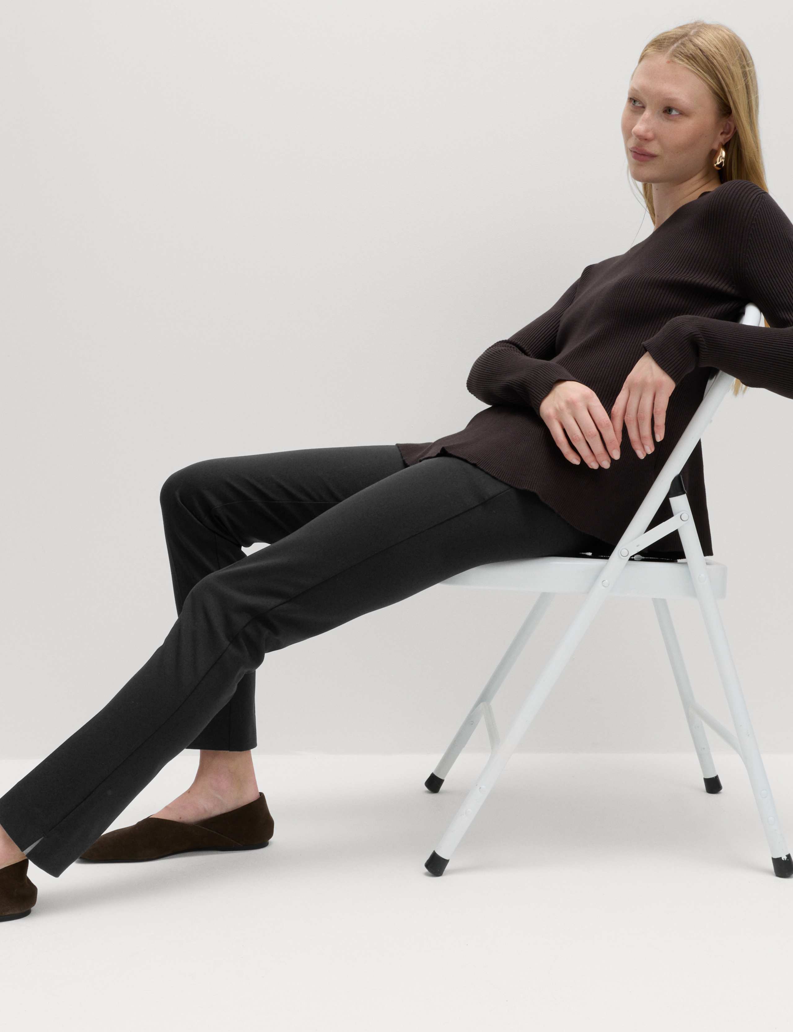 Slim Fit Ankle Grazer Trousers 5 of 5