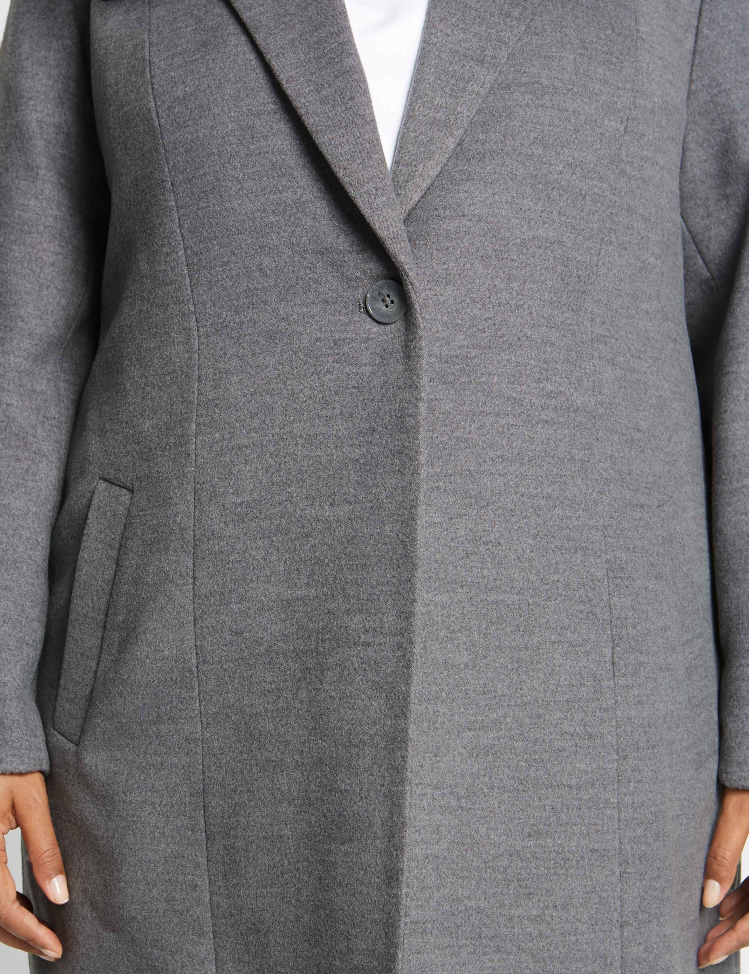 CURVE Single Button Coat 5 of 5