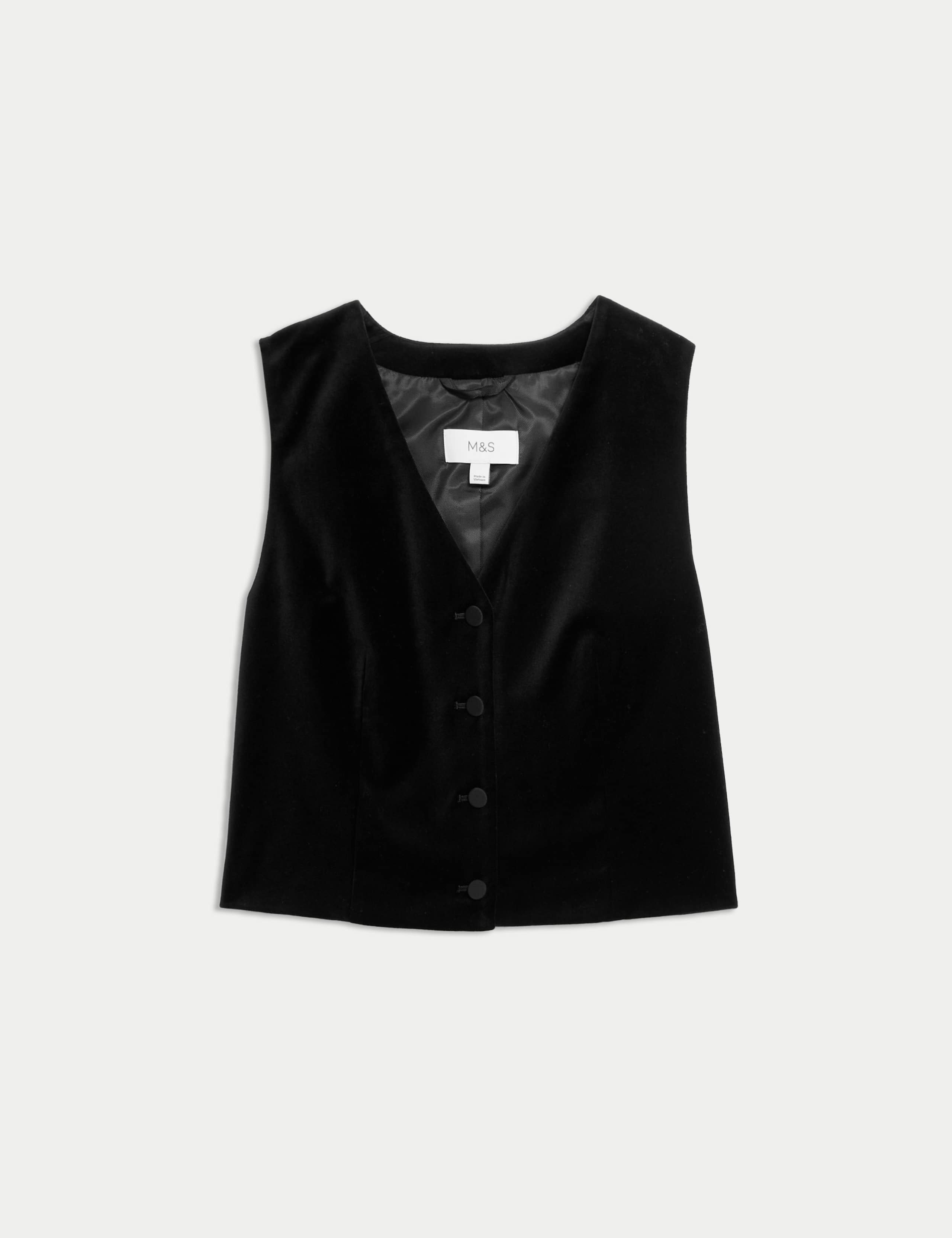 Cotton Rich Tailored Waistcoat 2 of 6