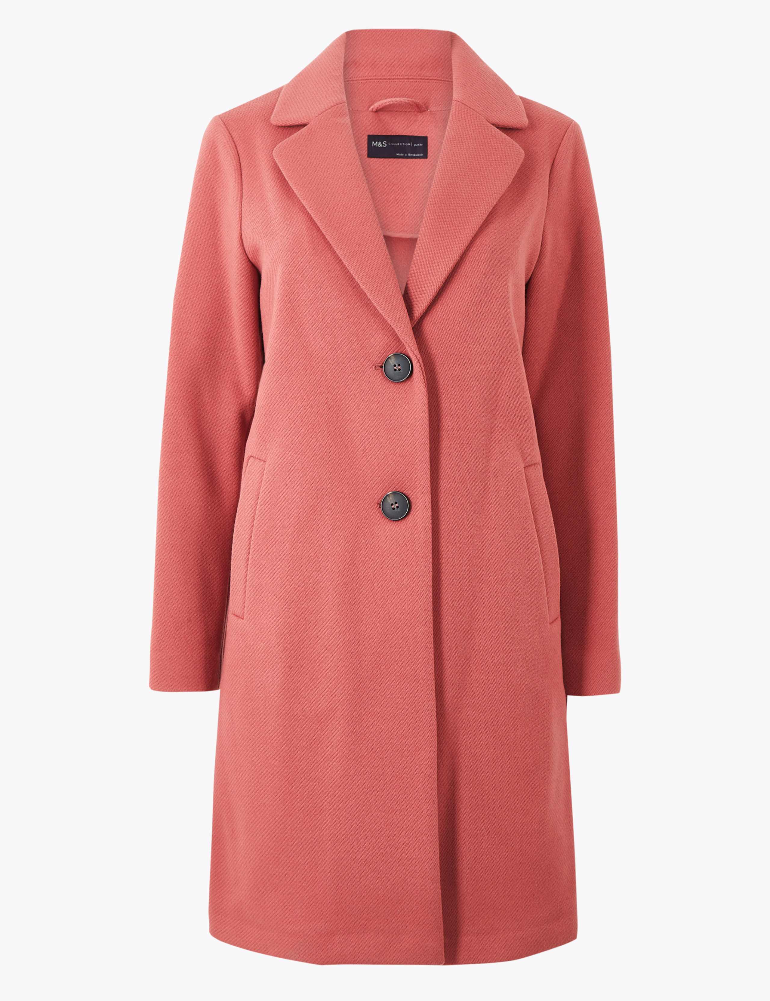 PETITE Single Breasted Coat 2 of 4