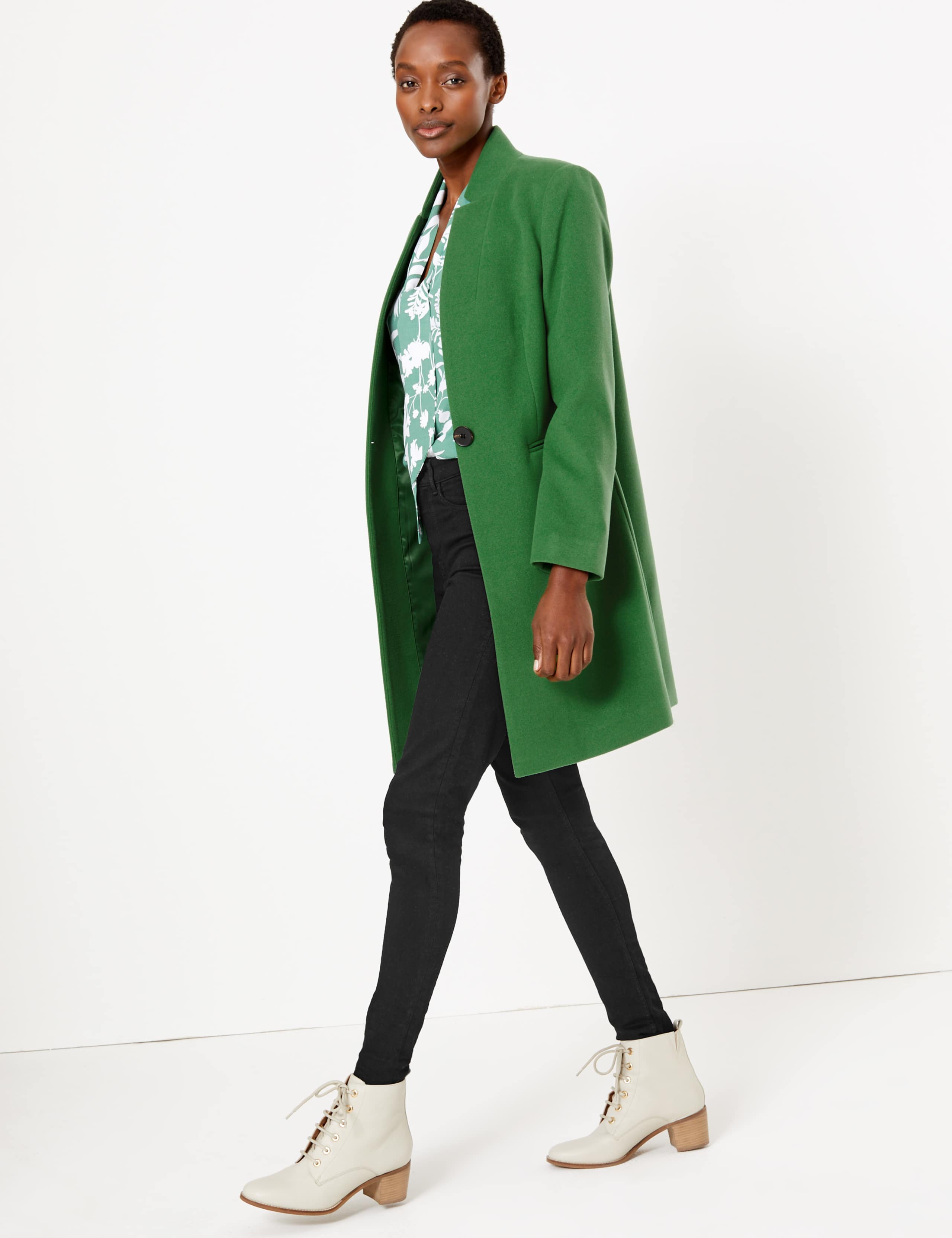 Notch Neck City Coat 3 of 7
