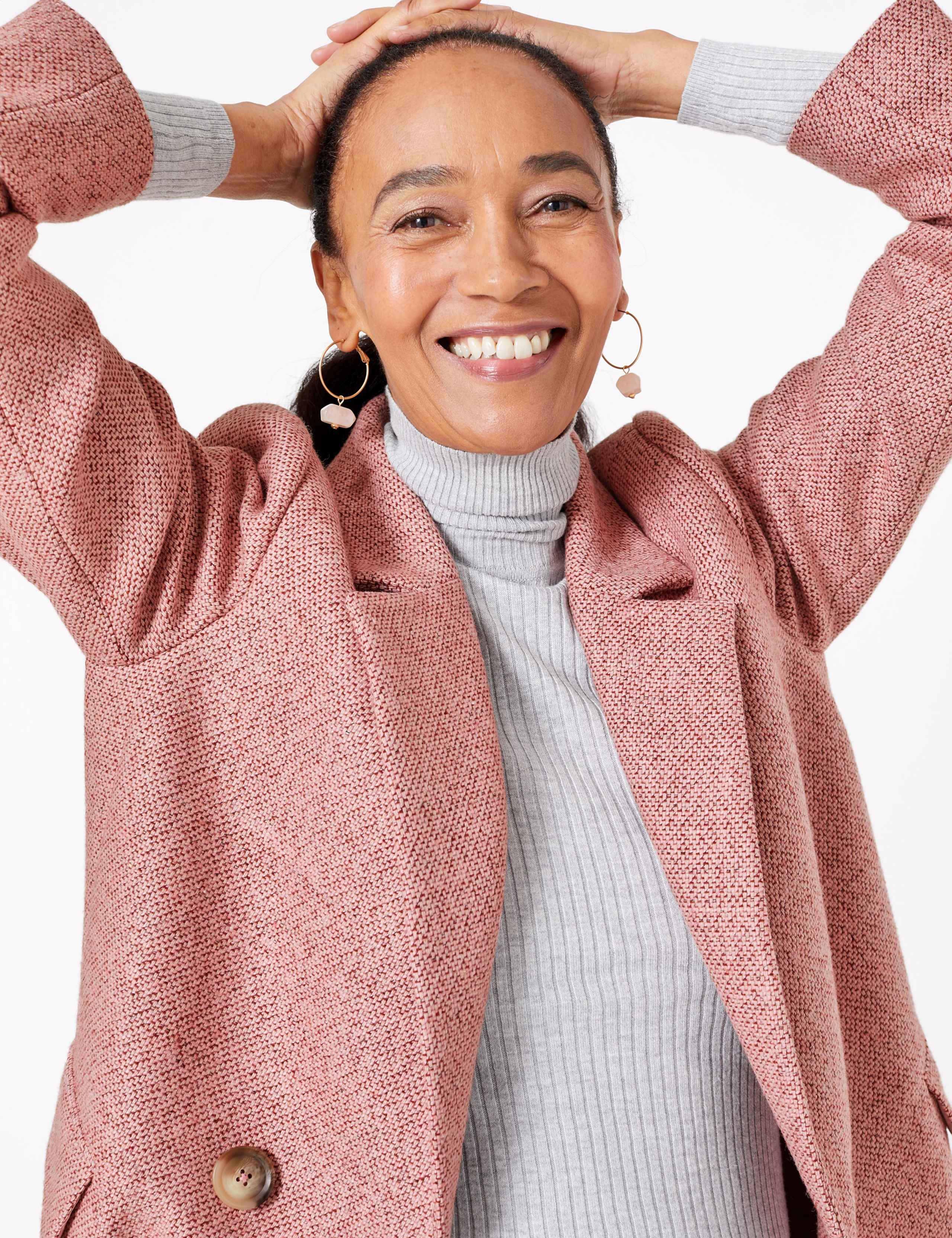 Wool Blend Longline City Coat 4 of 6