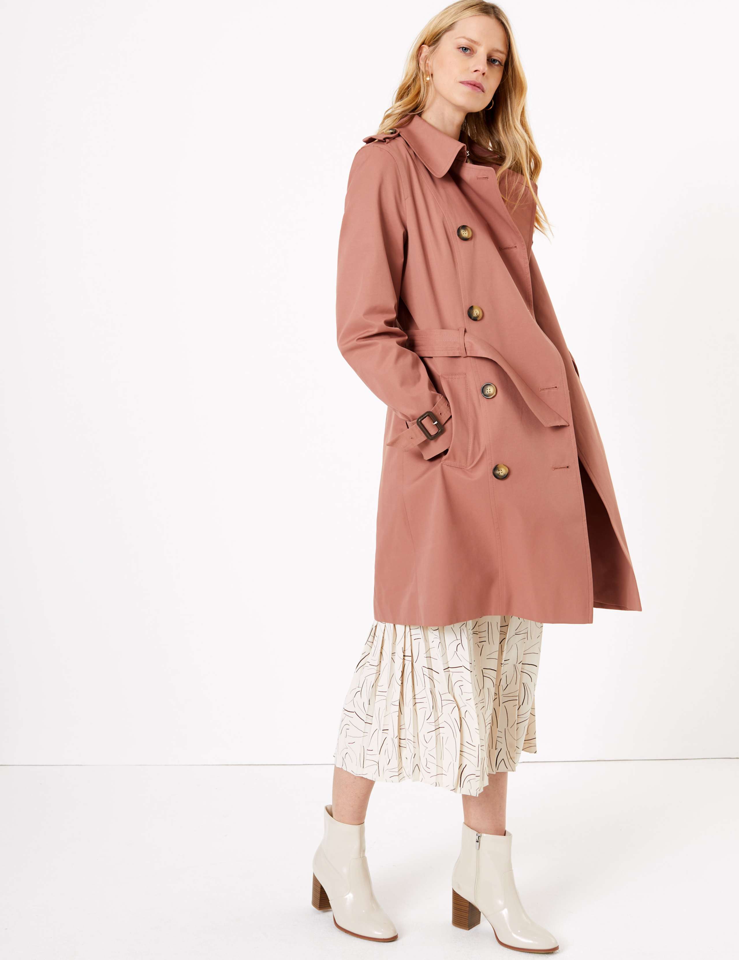 Double Breasted Trench Coat 3 of 5