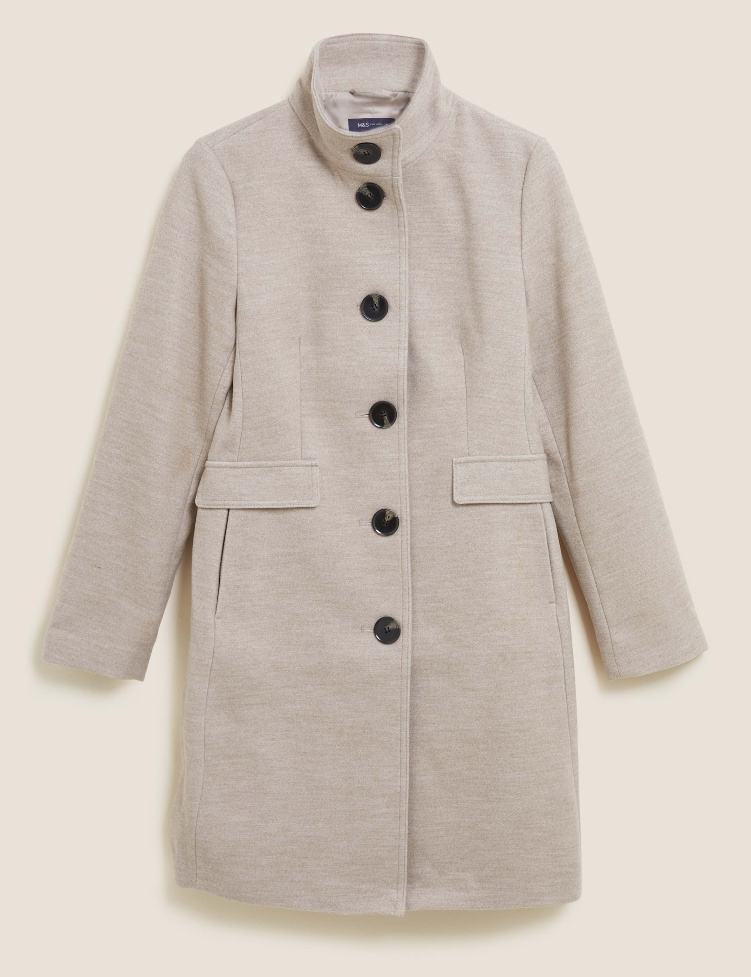 PVE Funnel Neck Coat 2 of 6