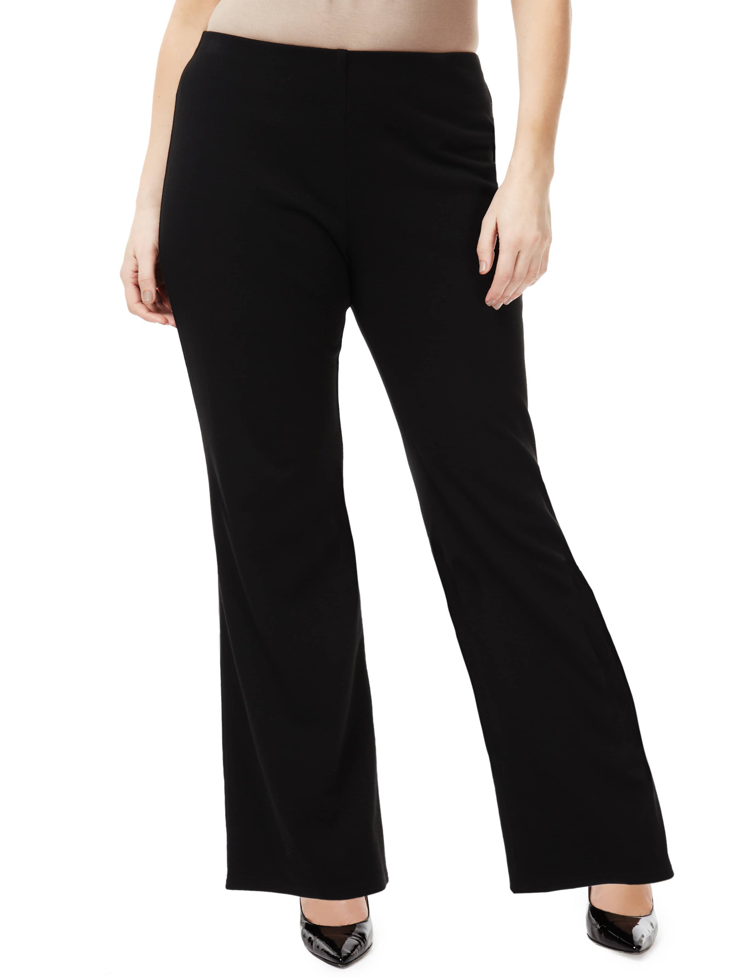 PLUS Pull On Bootleg Trousers 1 of 4