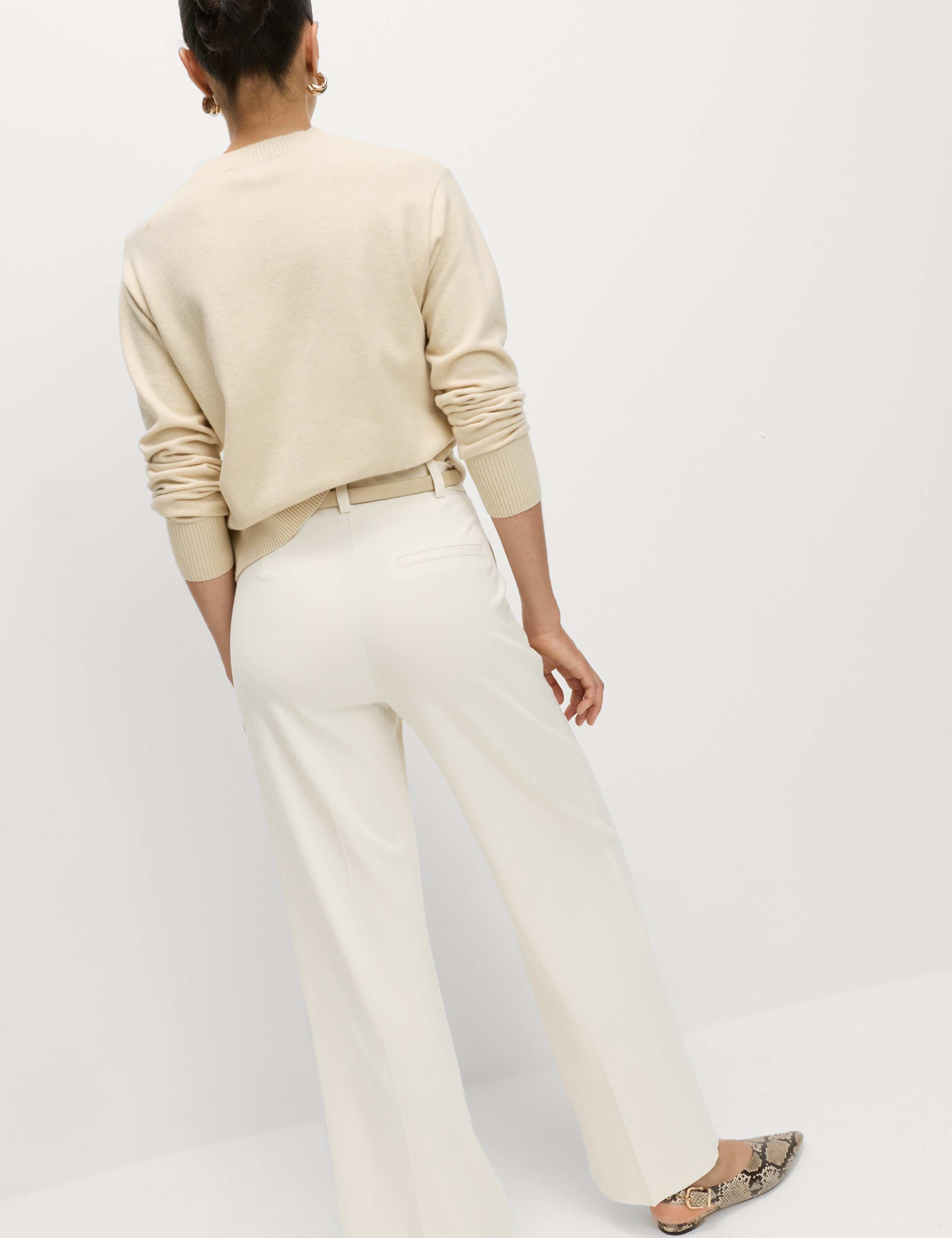 Woven Wide Leg Trousers 5 of 6