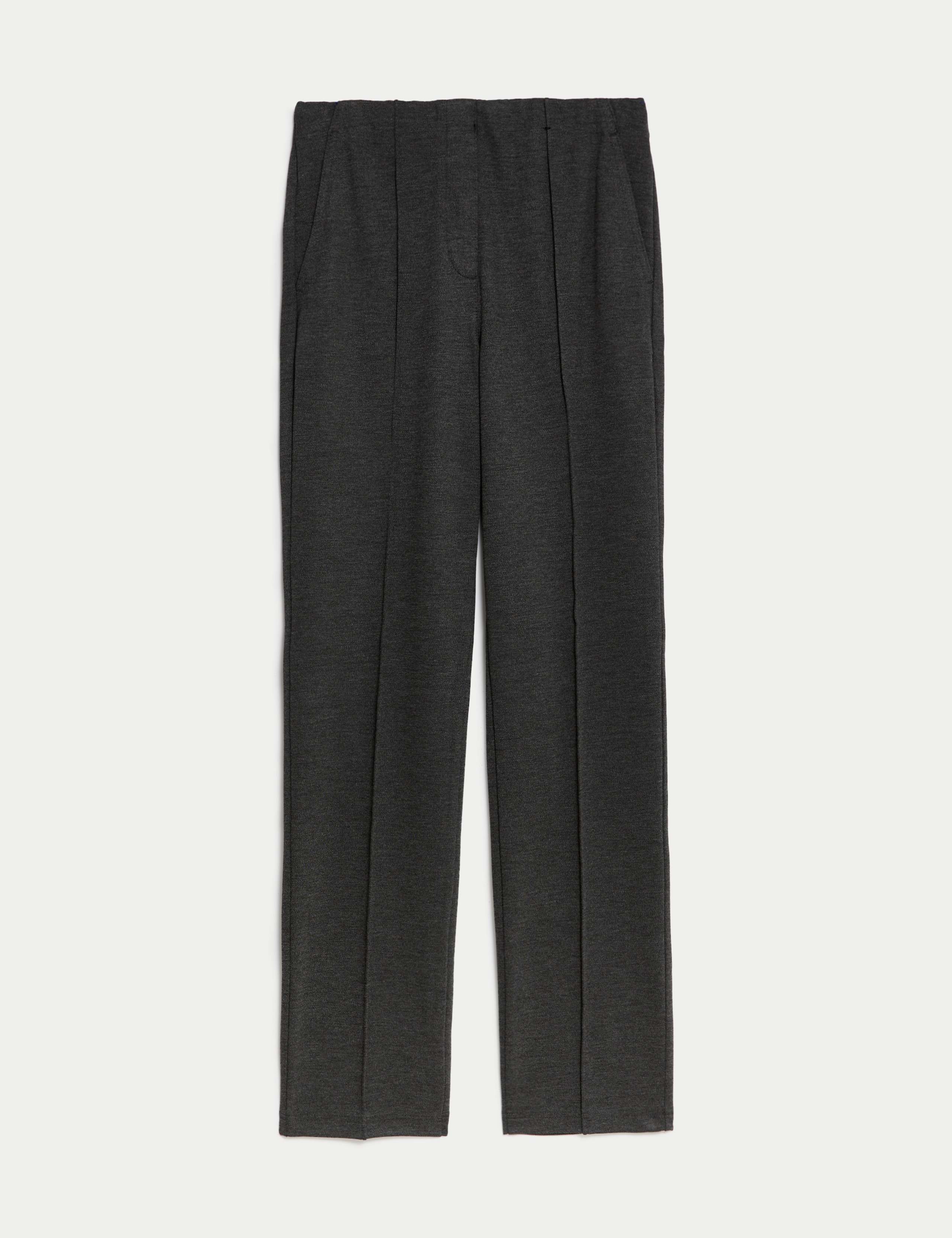 Jersey Twill Straight Leg Trousers 2 of 5